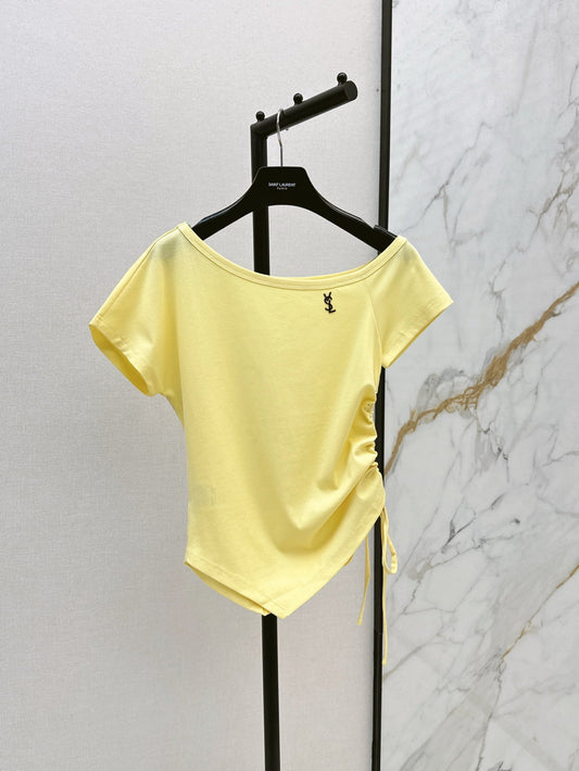 YS* 25ss Off-shoulder top