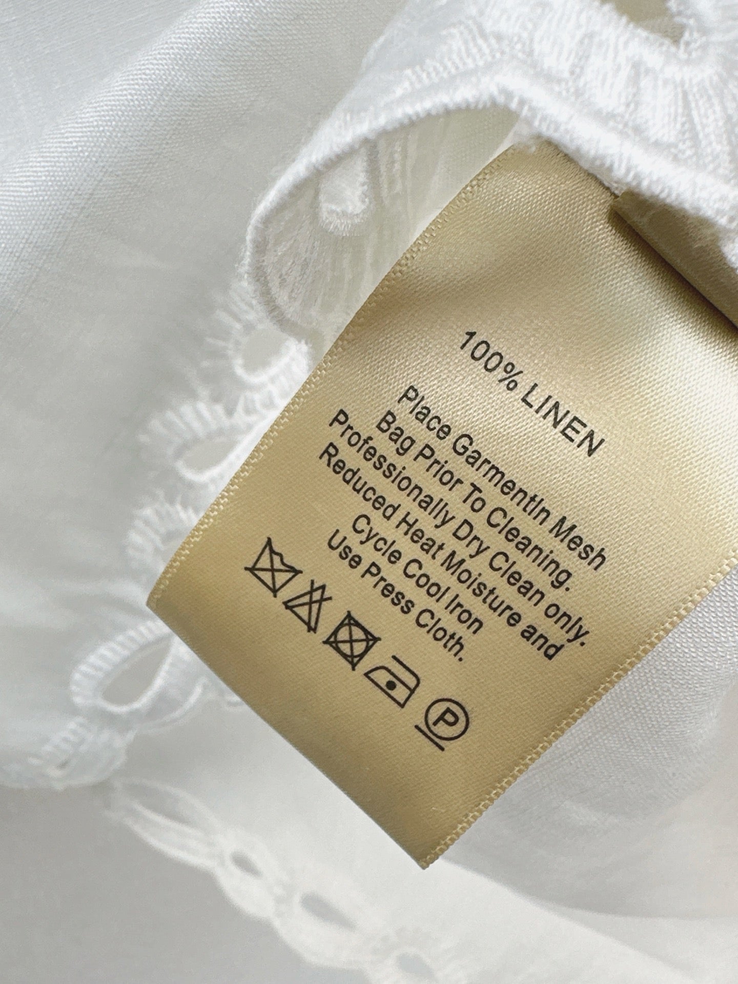 Lor*P 25ss embroidered linen suit