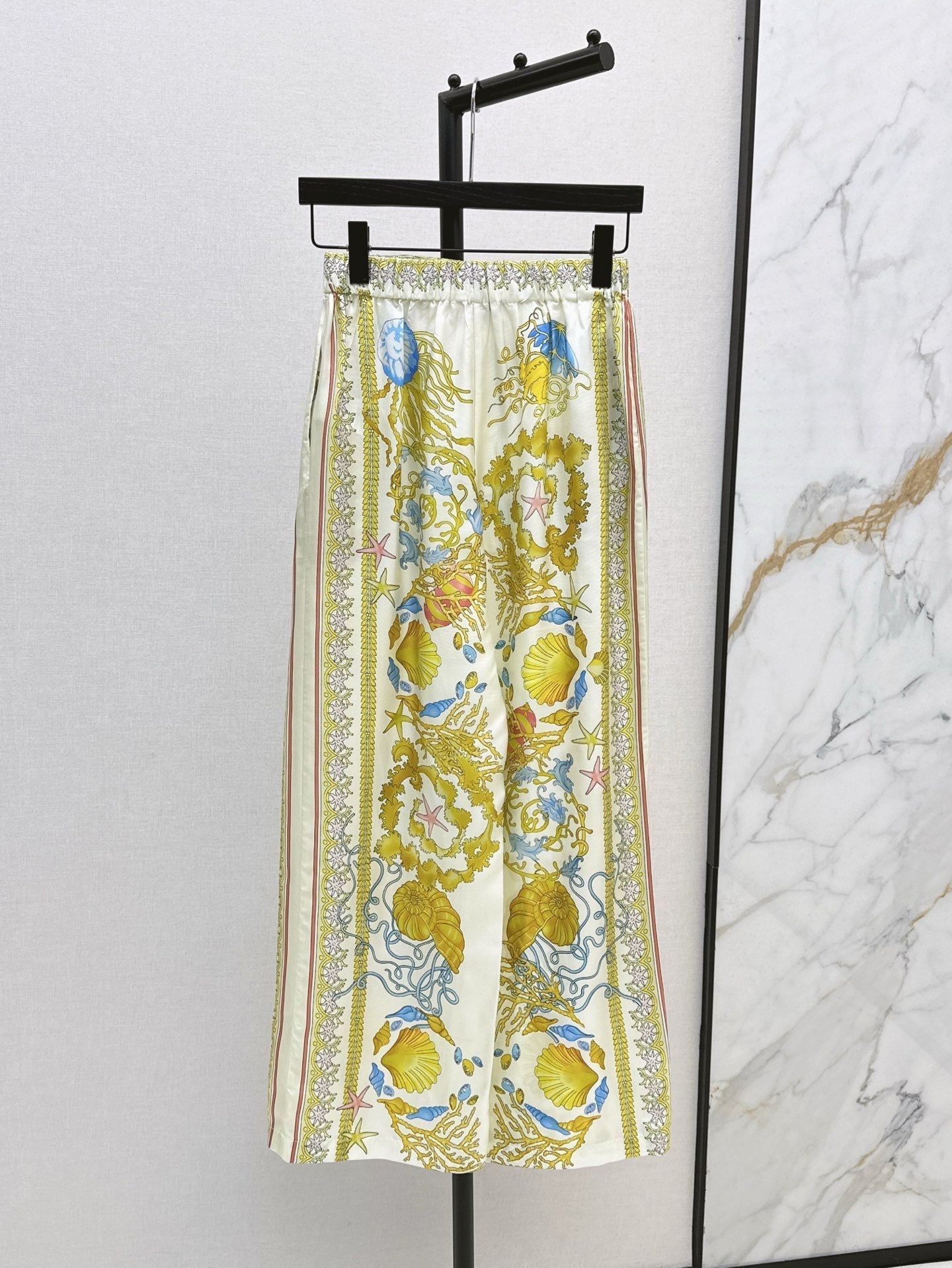 Versa* 25ss Barocco Silk Pants