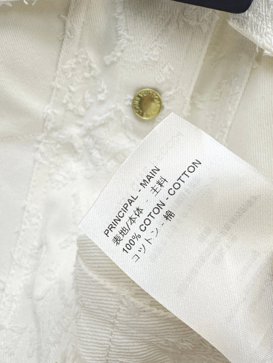 Loui* 25ss monogram jacquard denim vest