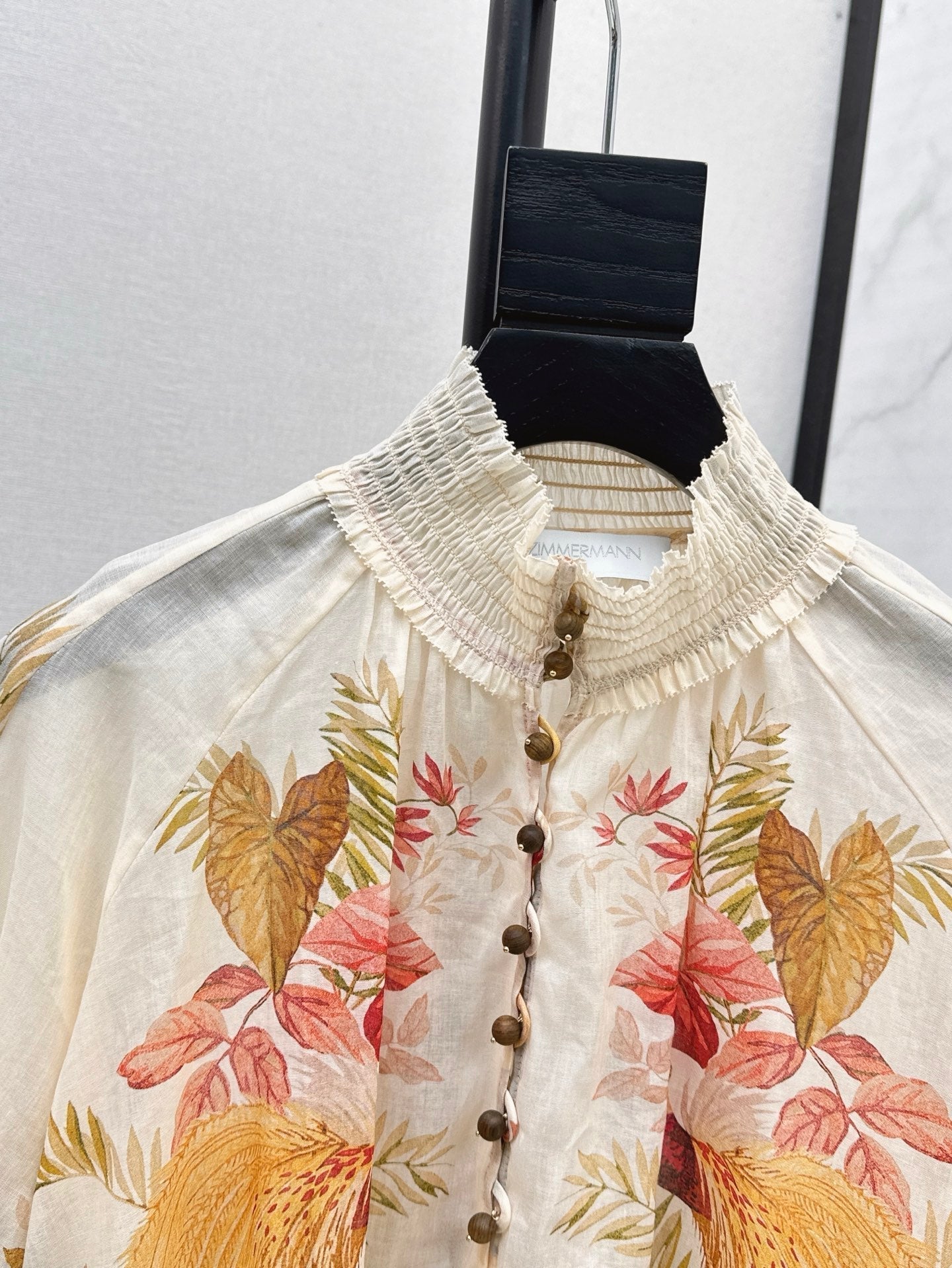 Zim* 25ss floral printed shirt