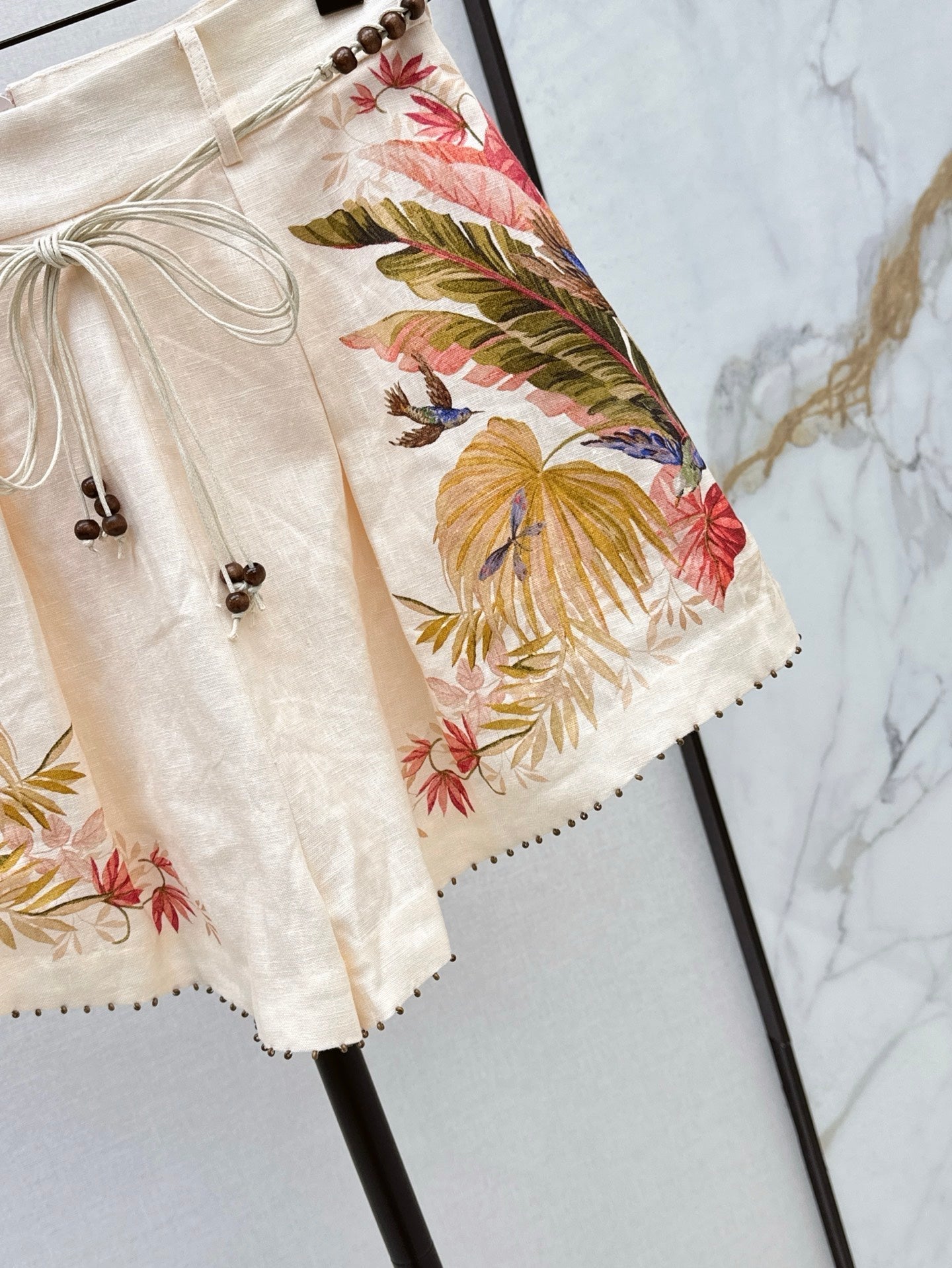 Zim* 25ss floral printed shorts