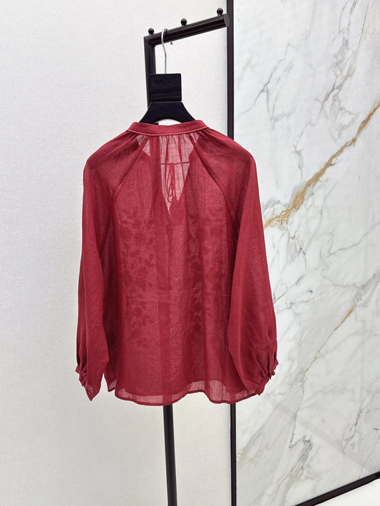 Lor*P 25ss ramie shirt