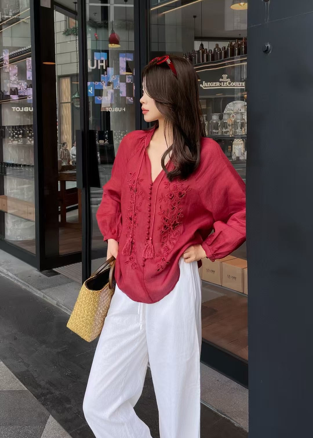 Lor*P 25ss ramie shirt