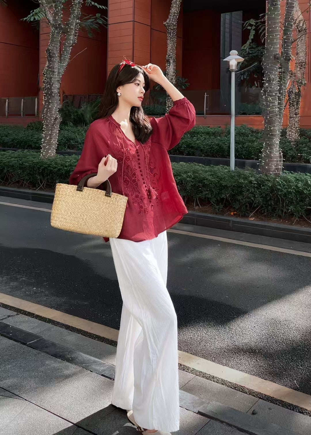 Lor*P 25ss ramie shirt