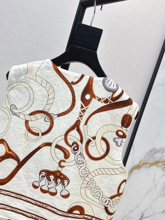 Herm* 25ss linen vest