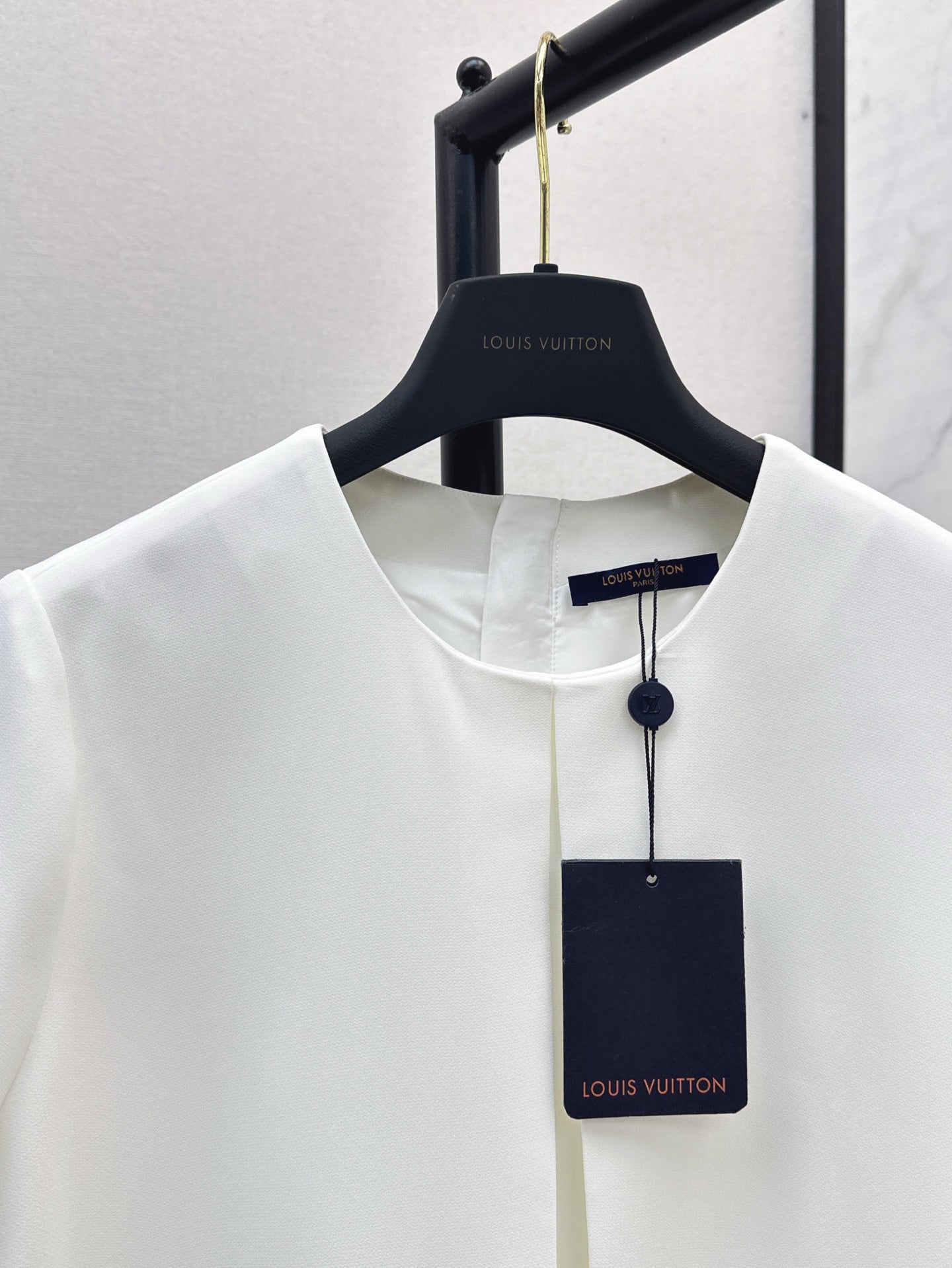 Loui* 25ss anchor button A-line dress