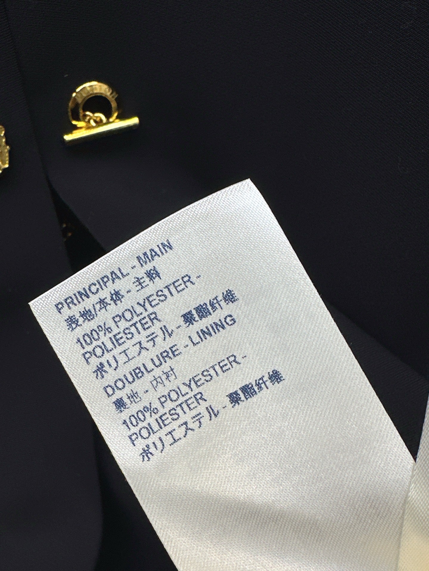 Loui* 25ss anchor button A-line dress