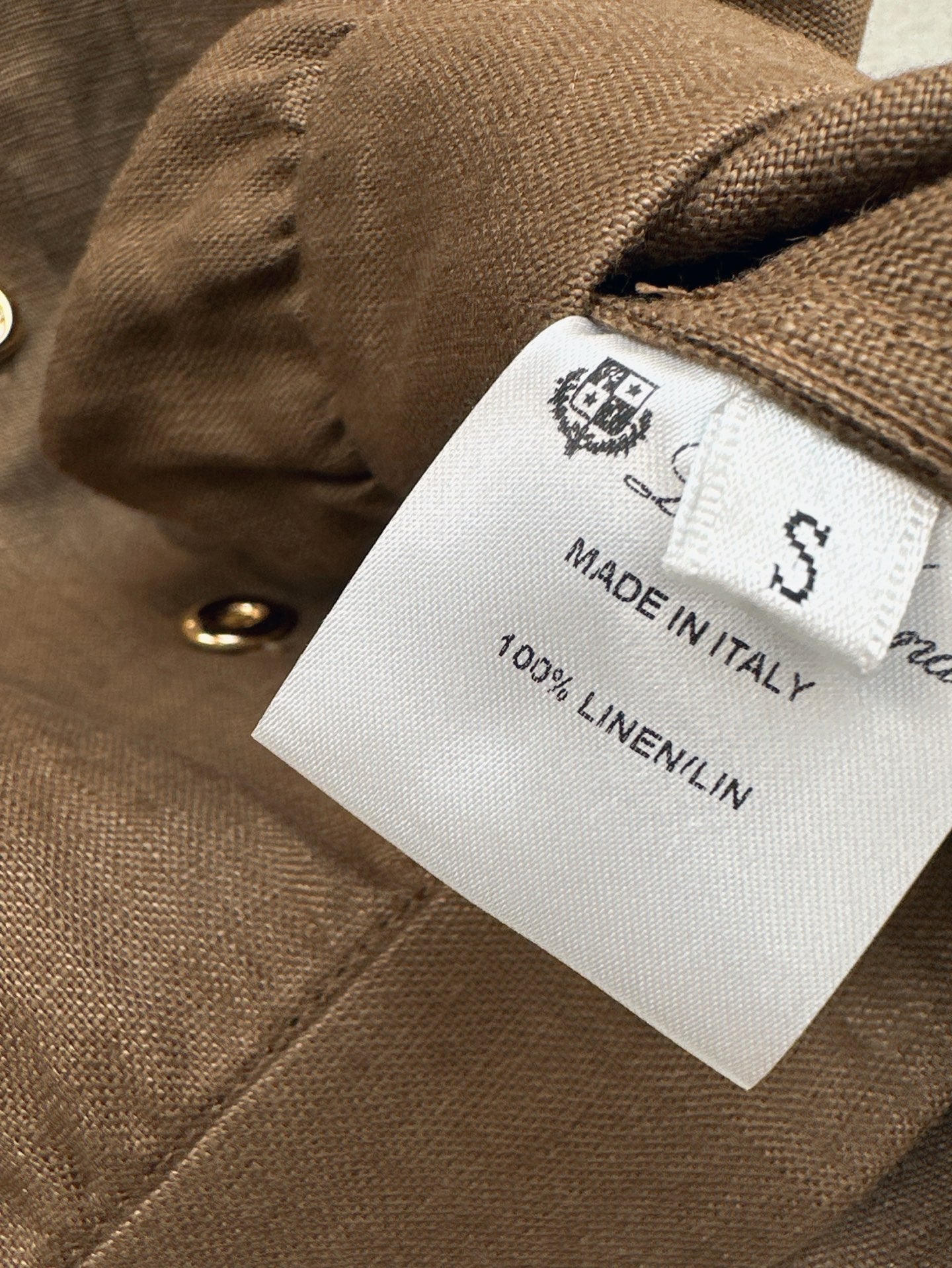 Lor*P 25ss linen cap sleeve top and shorts set