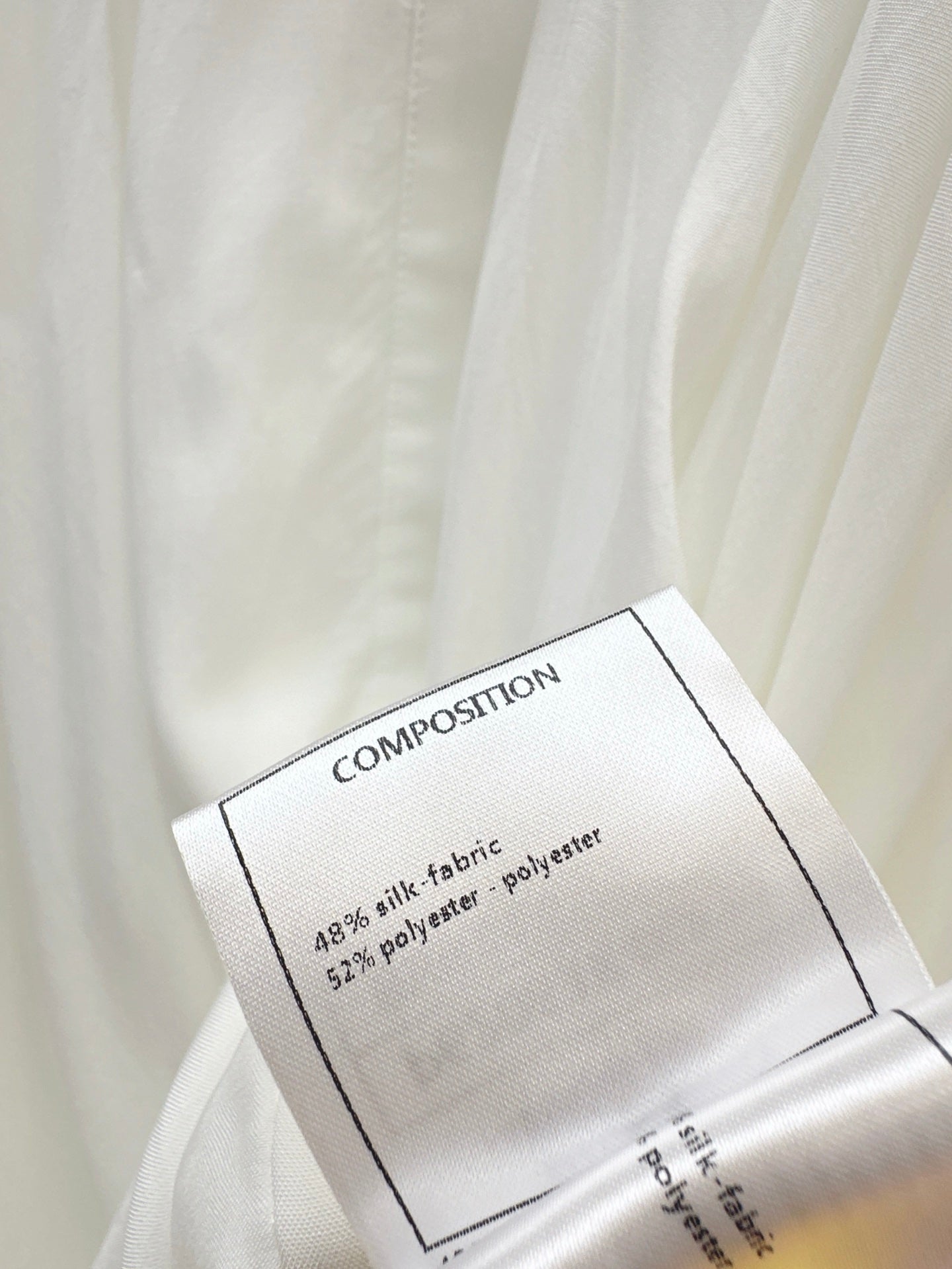 C*nel 25ss embroidered belted long shirt dress