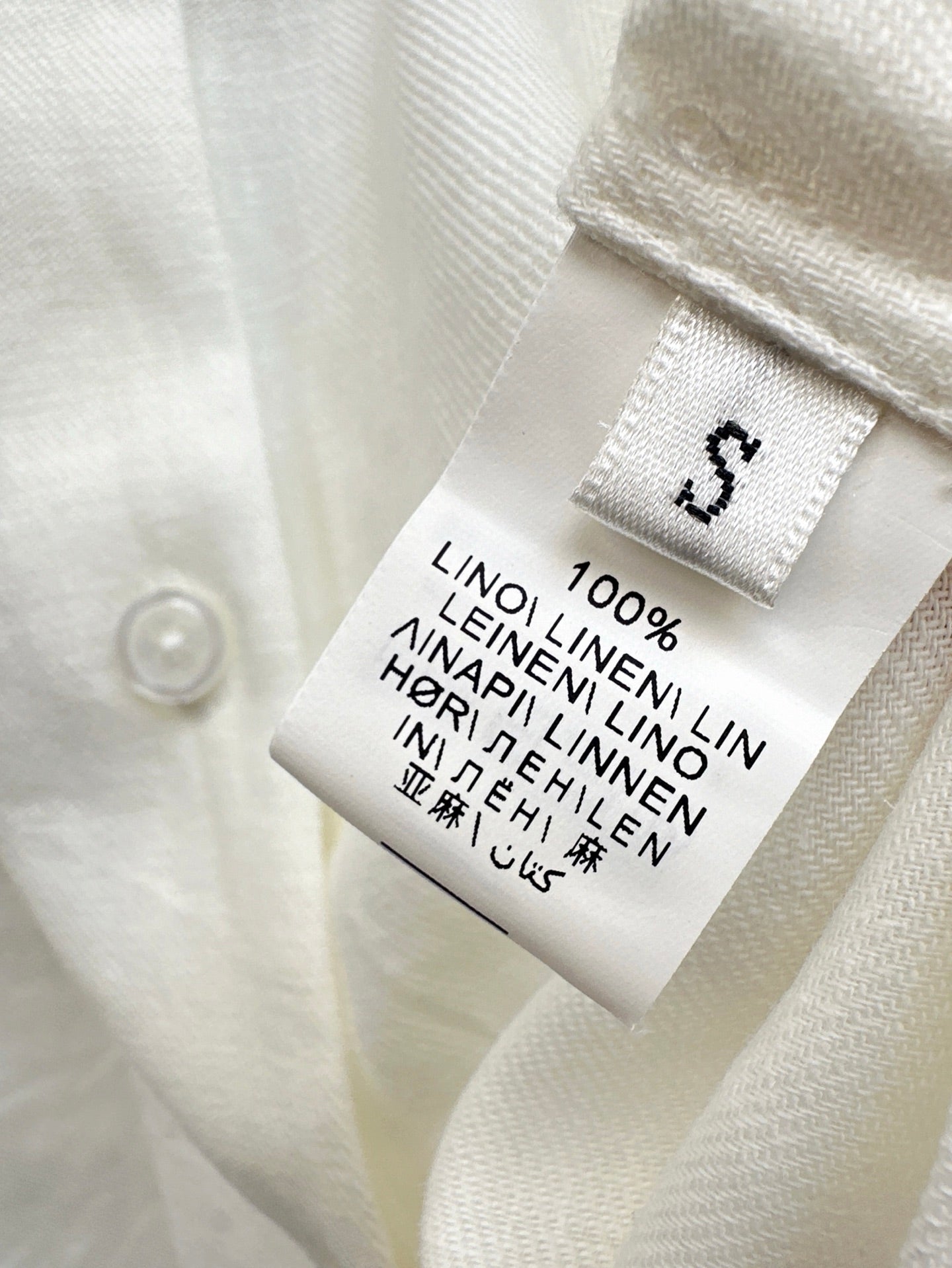 Brune*C 25ss linen lace suit