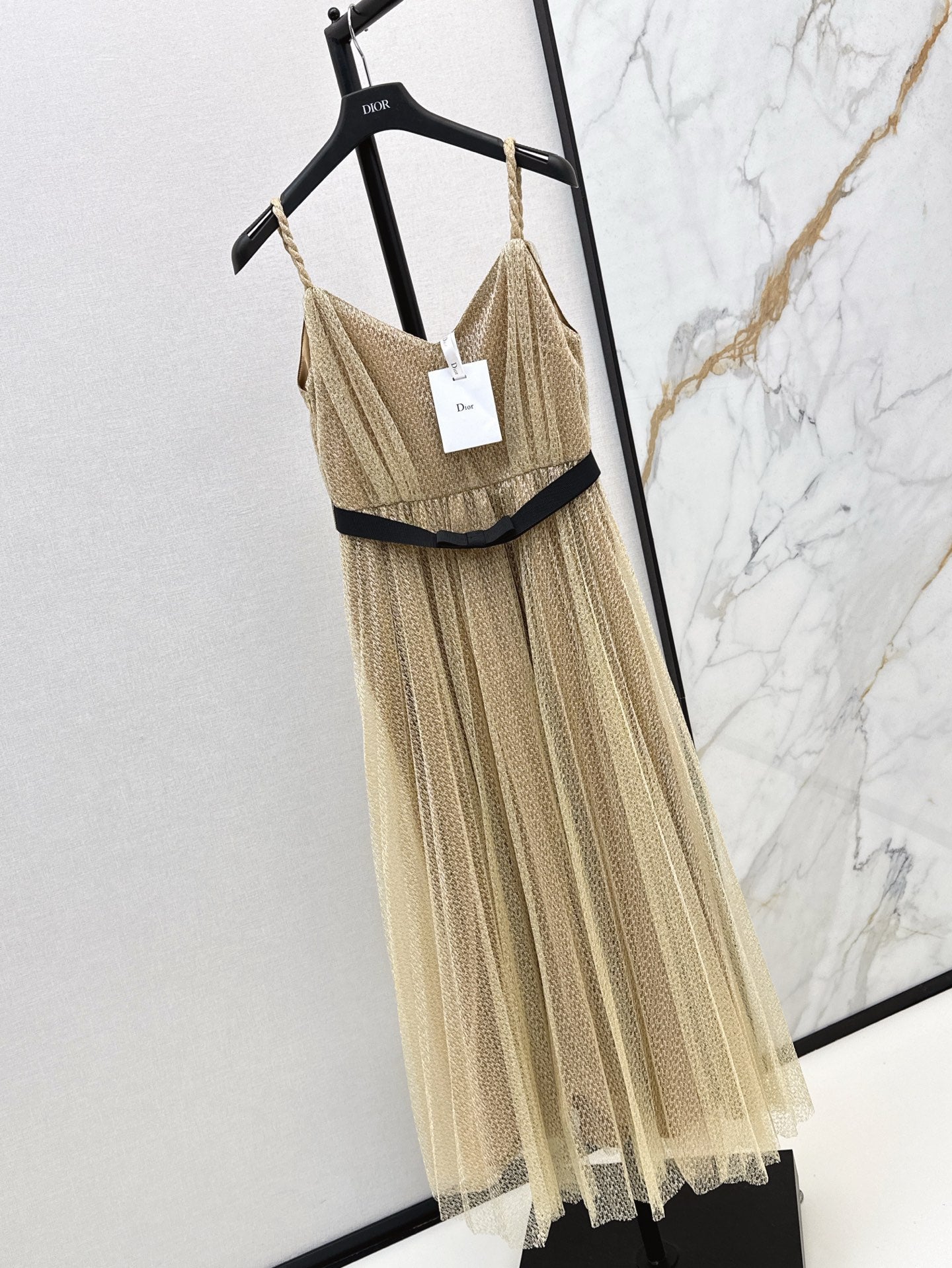 D*r 25ss flared mesh dress