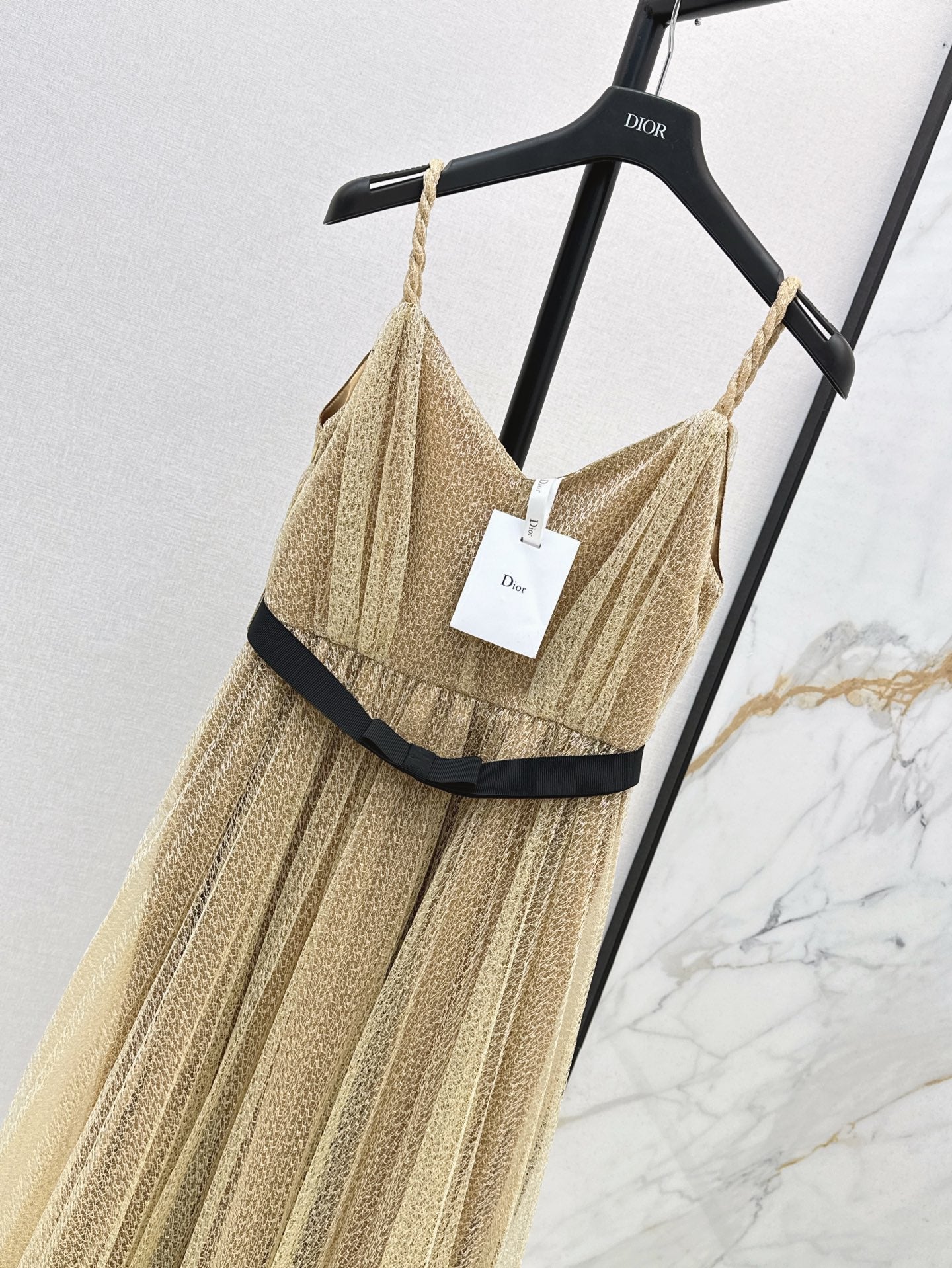 D*r 25ss flared mesh dress