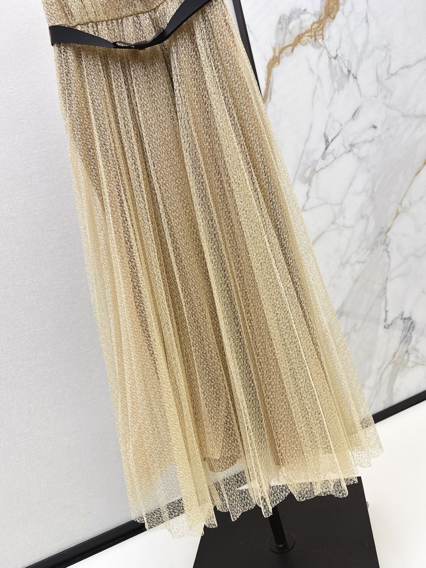 D*r 25ss flared mesh dress