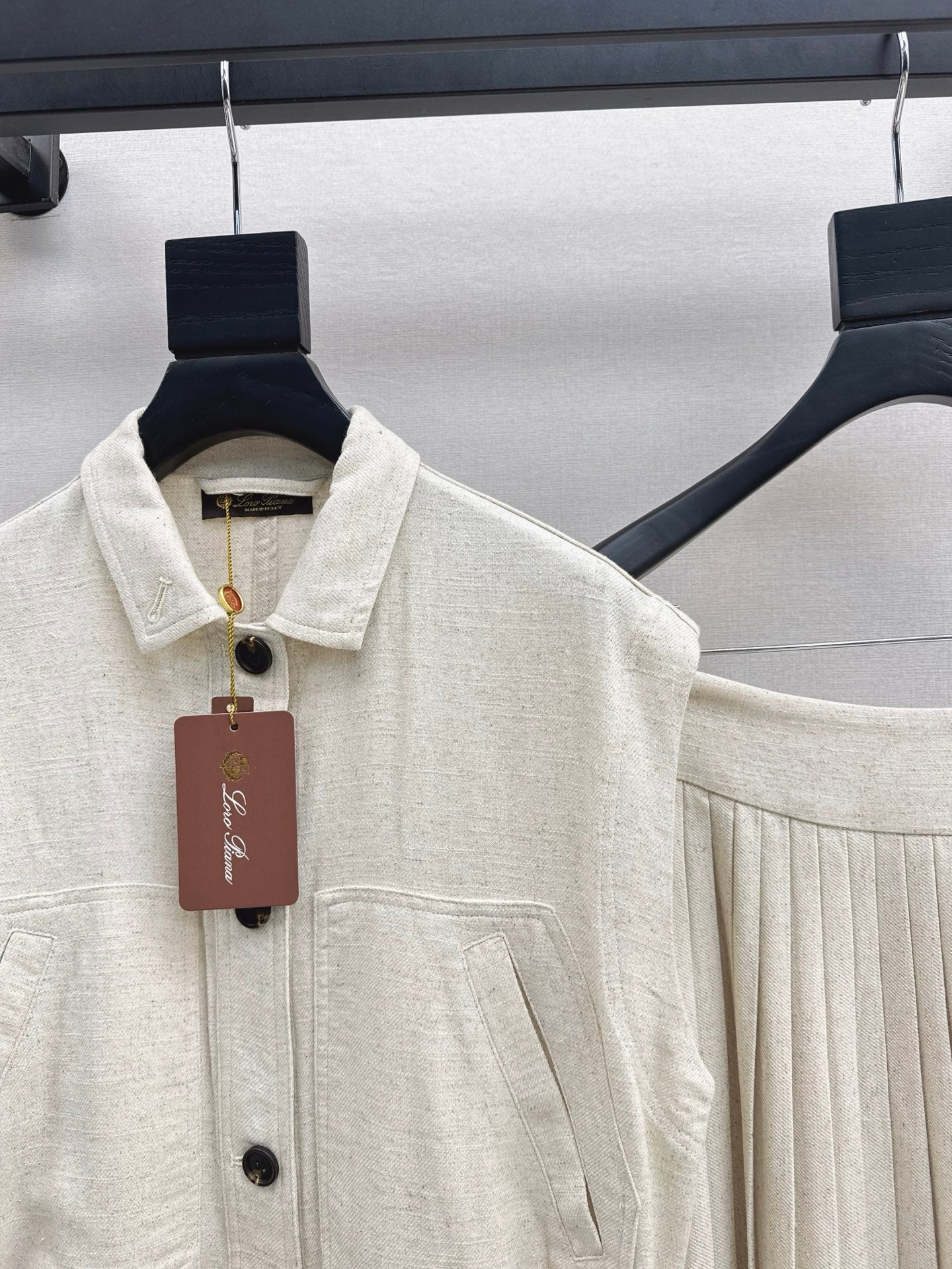 Lor*P 25ss linen suit