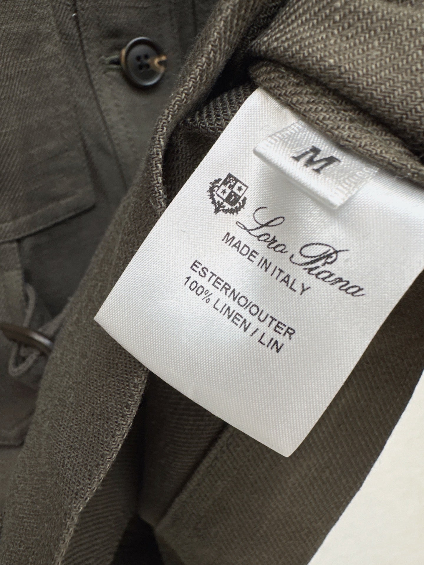 Lor*P 25ss linen suit