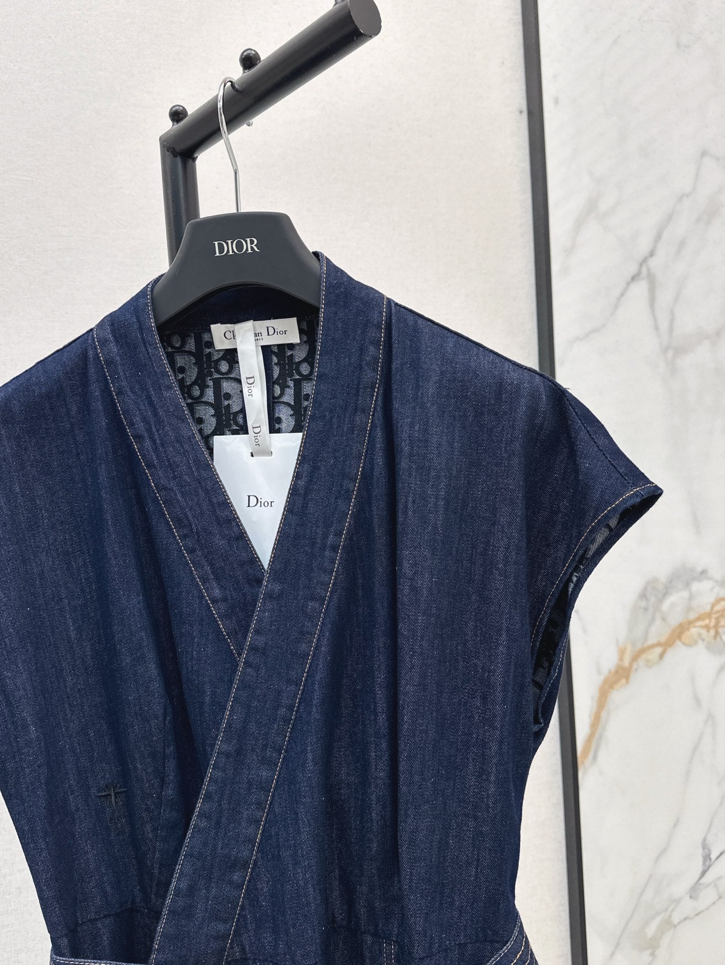 D*r 25ss belted demin dress