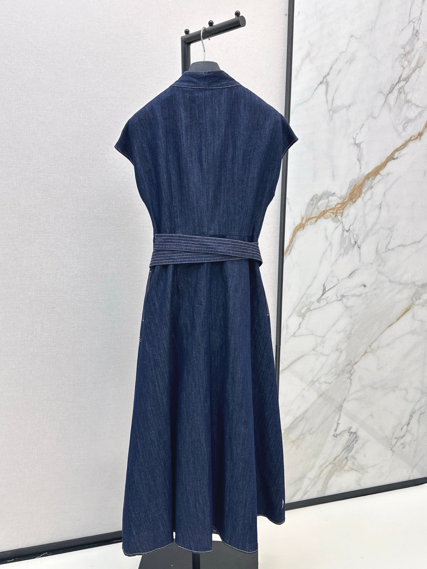 D*r 25ss belted demin dress