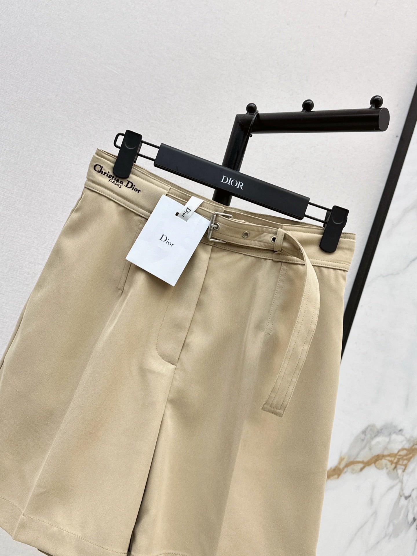 D*r 25ss chino belted shorts