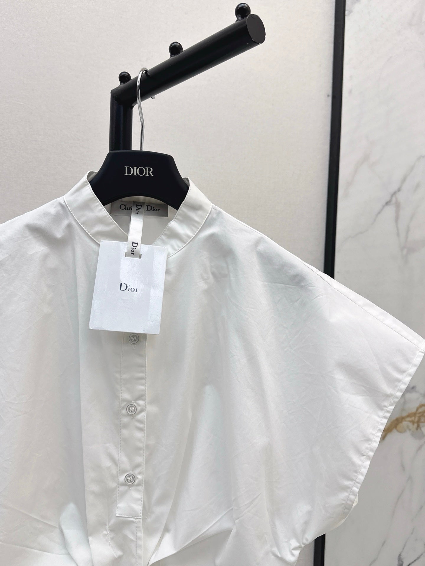 D*r 25ss tied cropped blouse