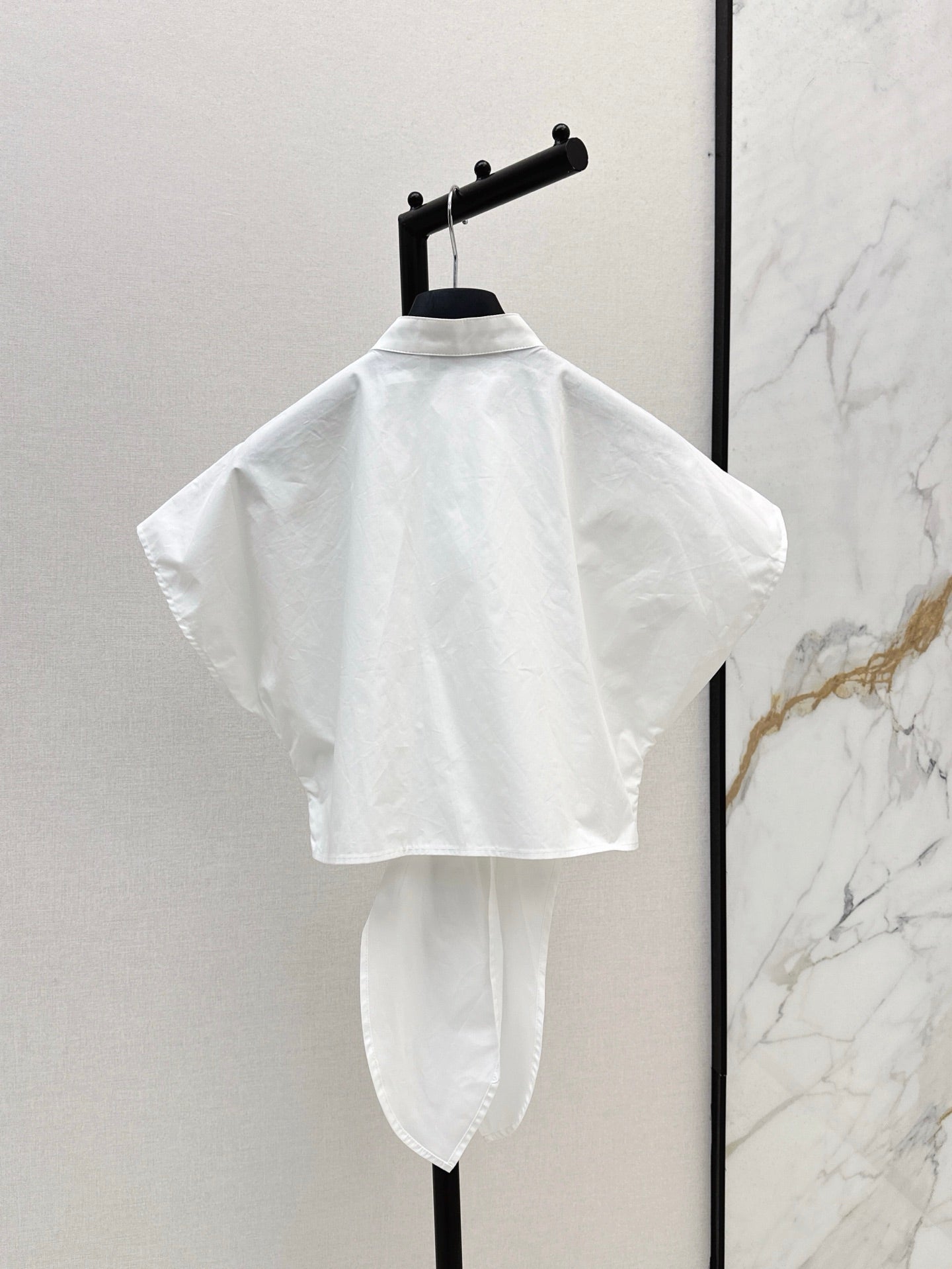 D*r 25ss tied cropped blouse