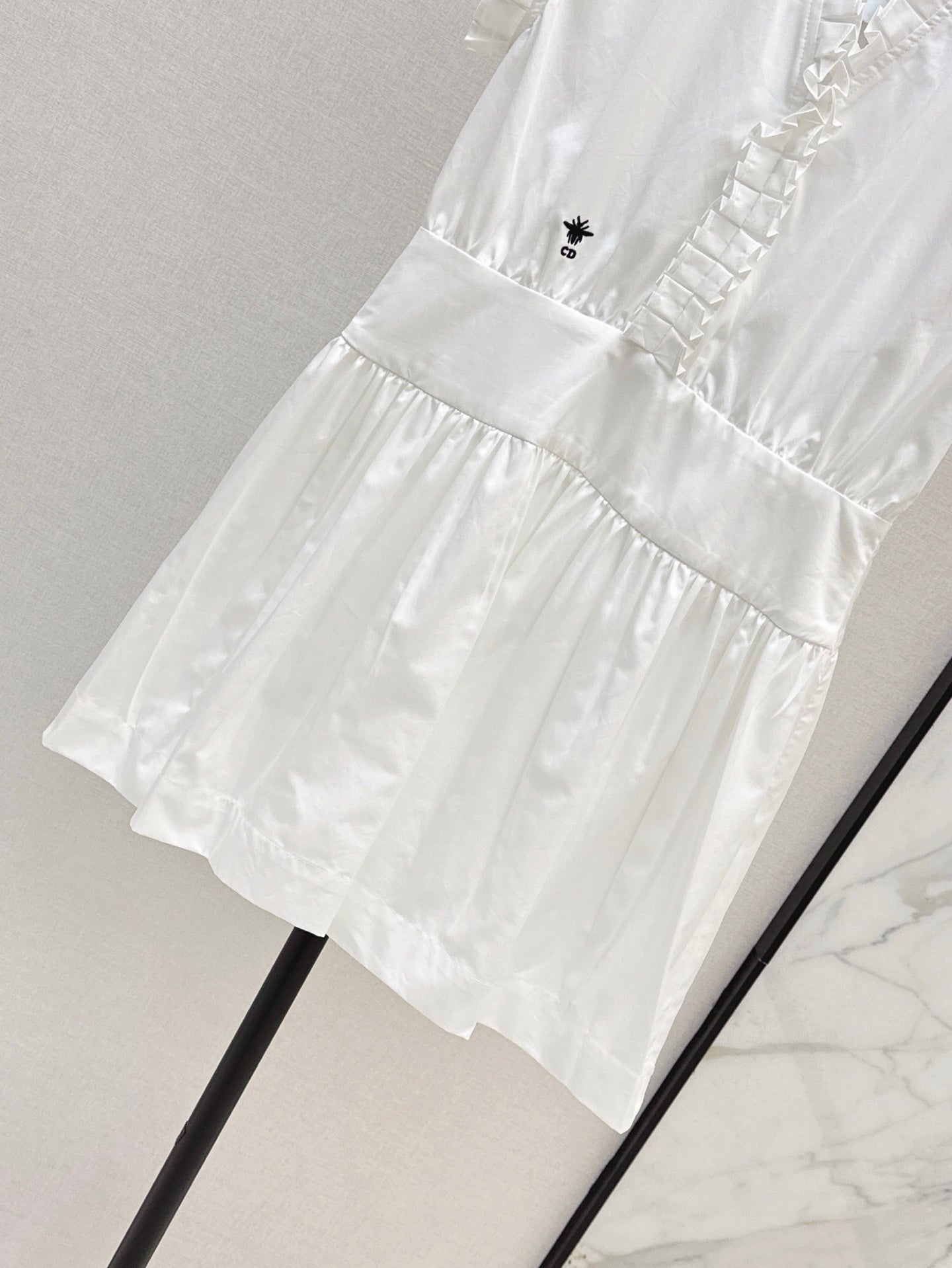 D*r 25ss ruffle pleated dress