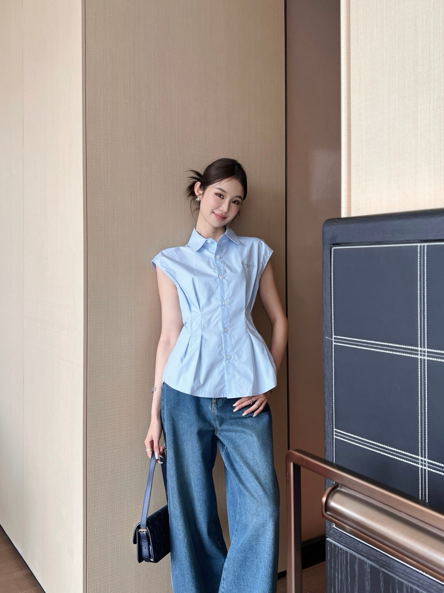 D*r 25ss sleeveless blouse