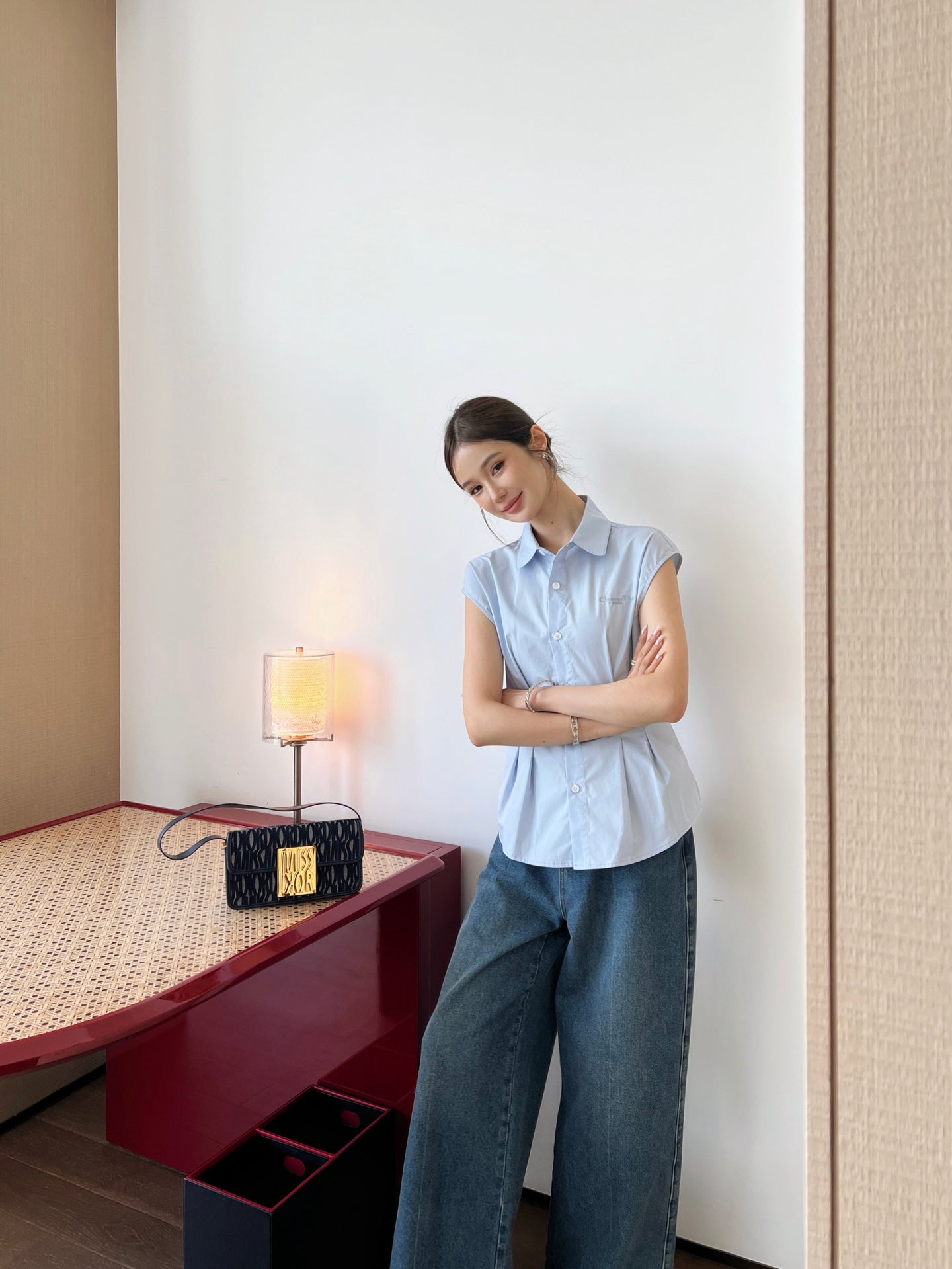 D*r 25ss sleeveless blouse