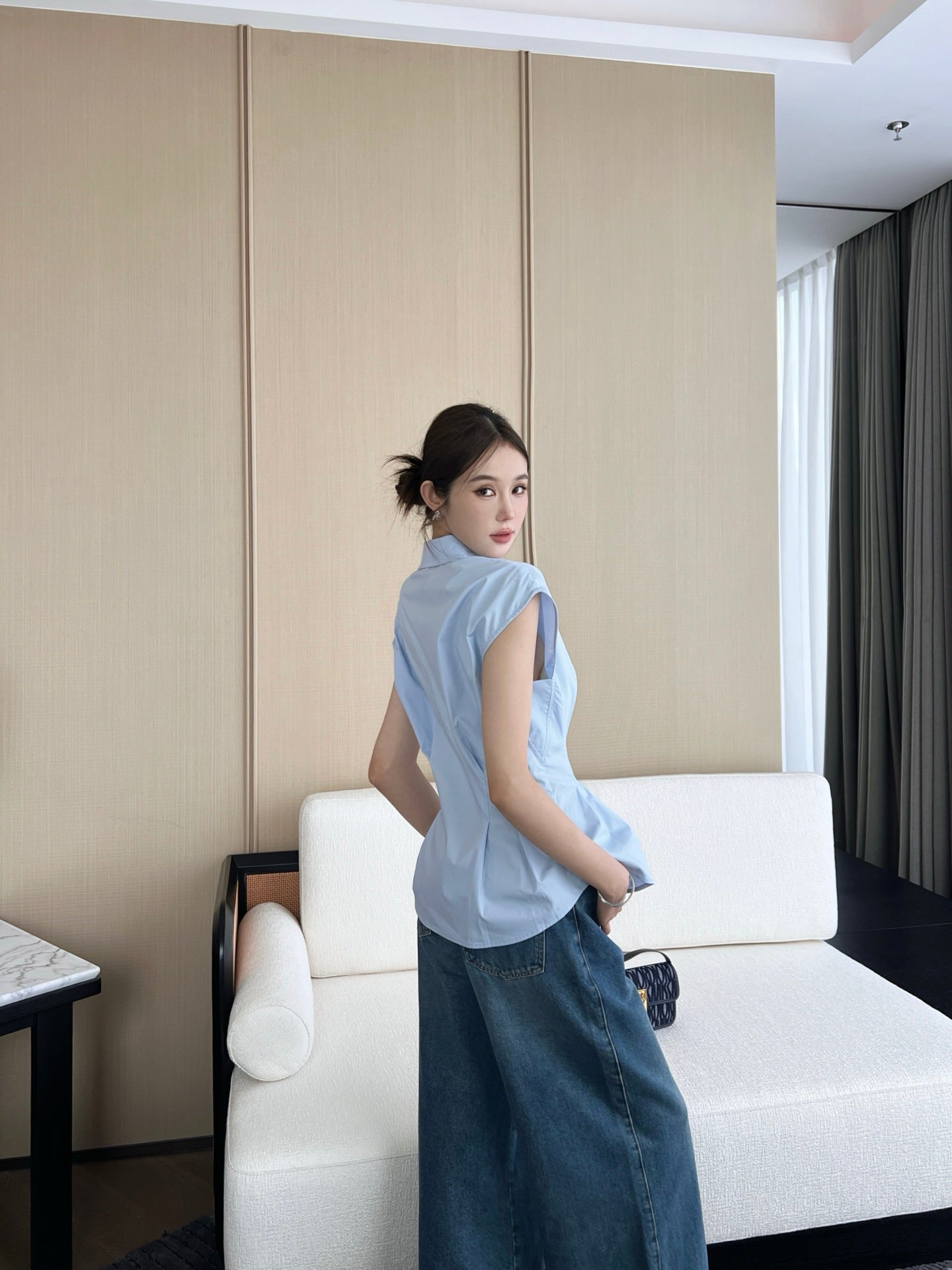 D*r 25ss sleeveless blouse