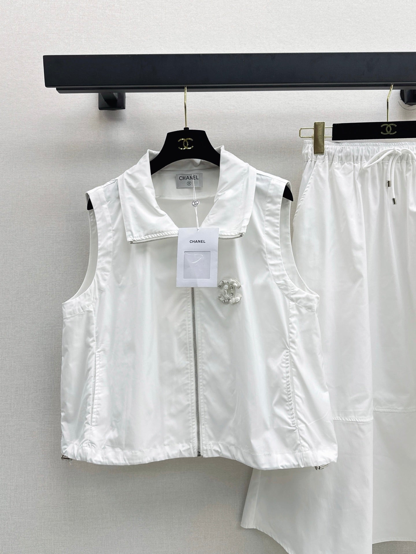 C*nel 25ss vest jacket and skirt set