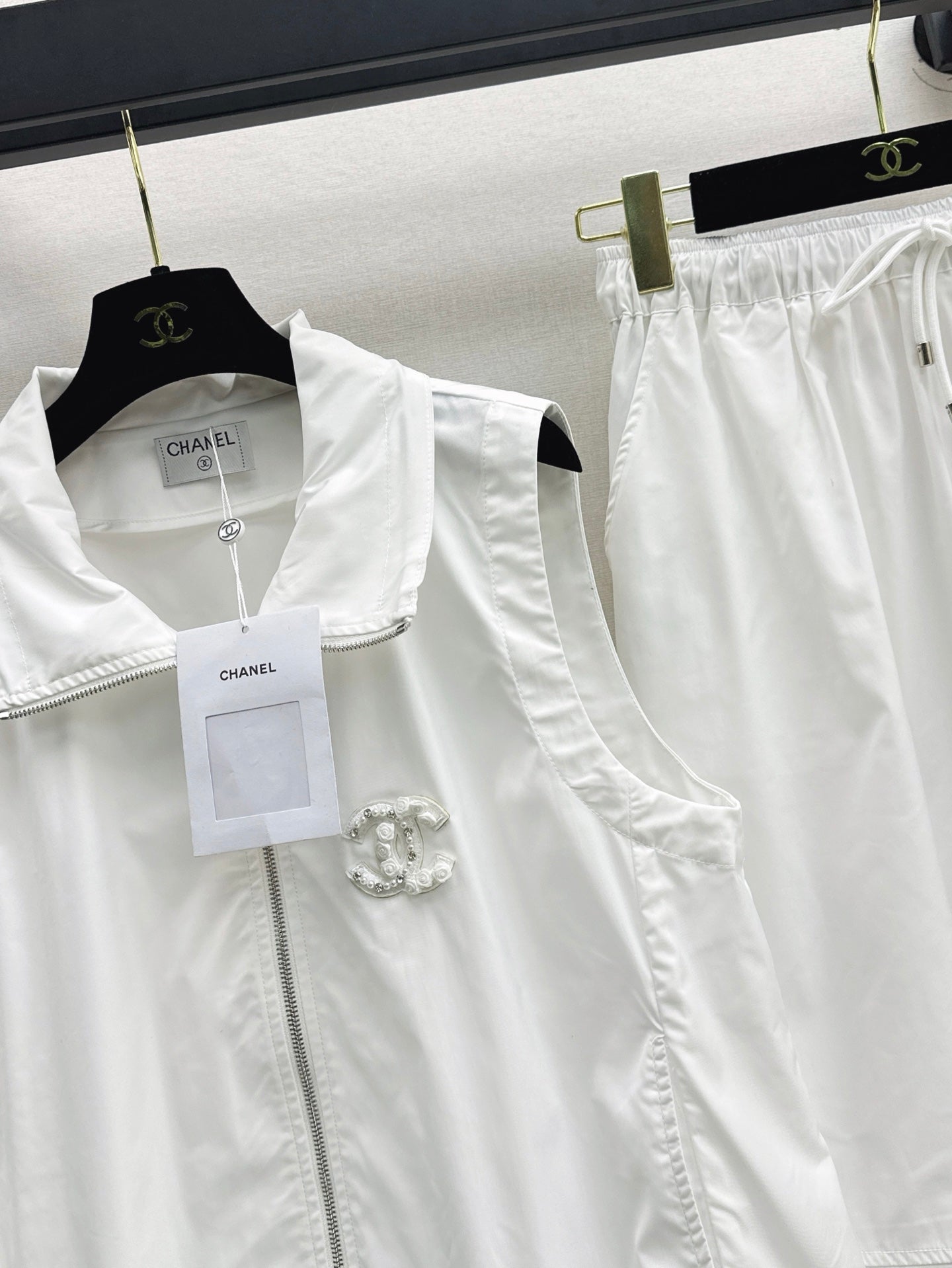 C*nel 25ss vest jacket and skirt set