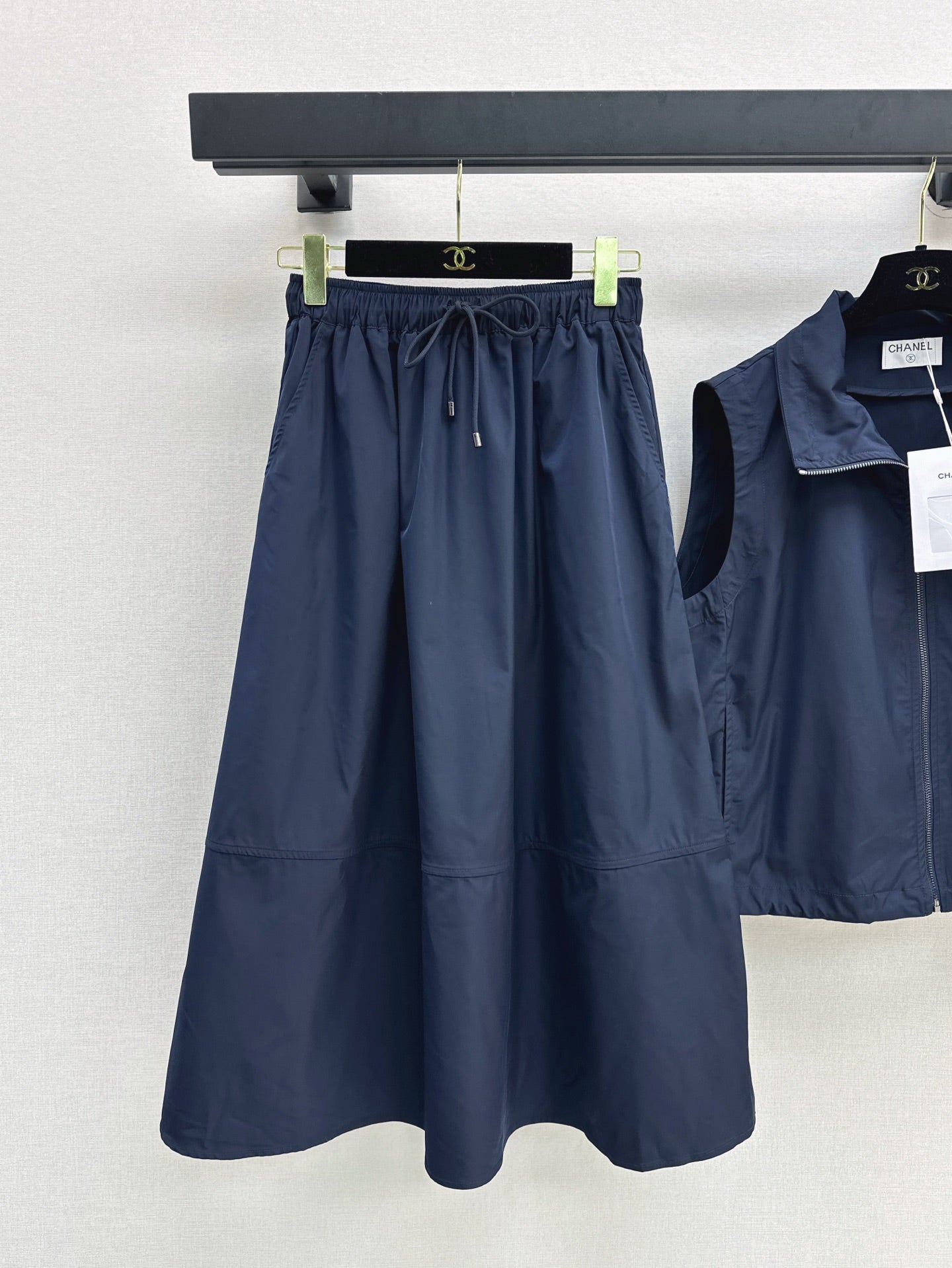 C*nel 25ss vest jacket and skirt set