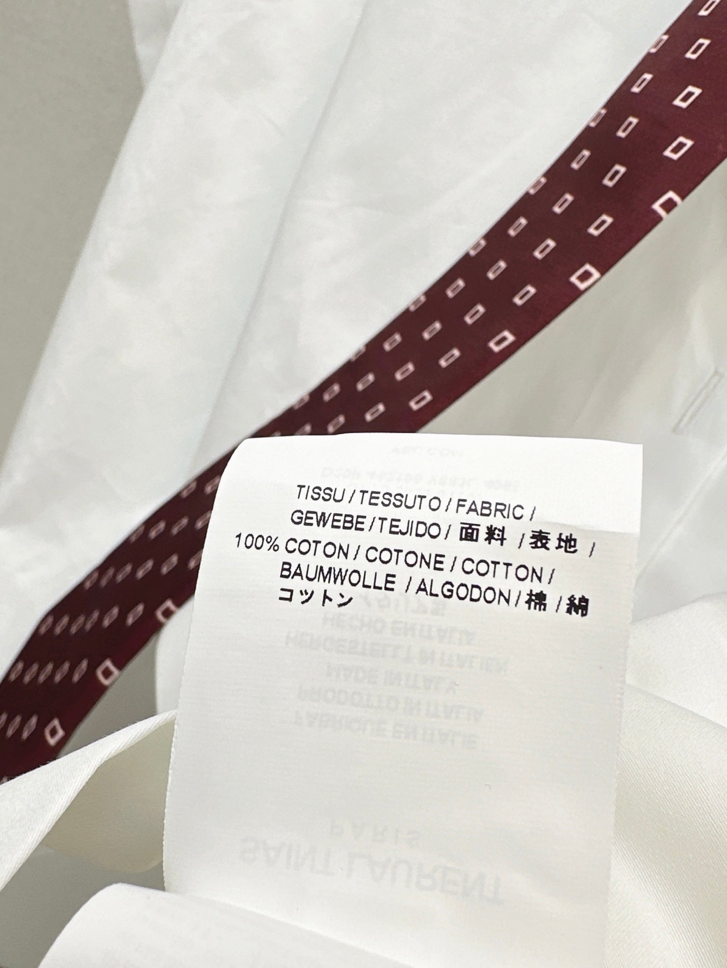 YS* 25ss shirt with tie