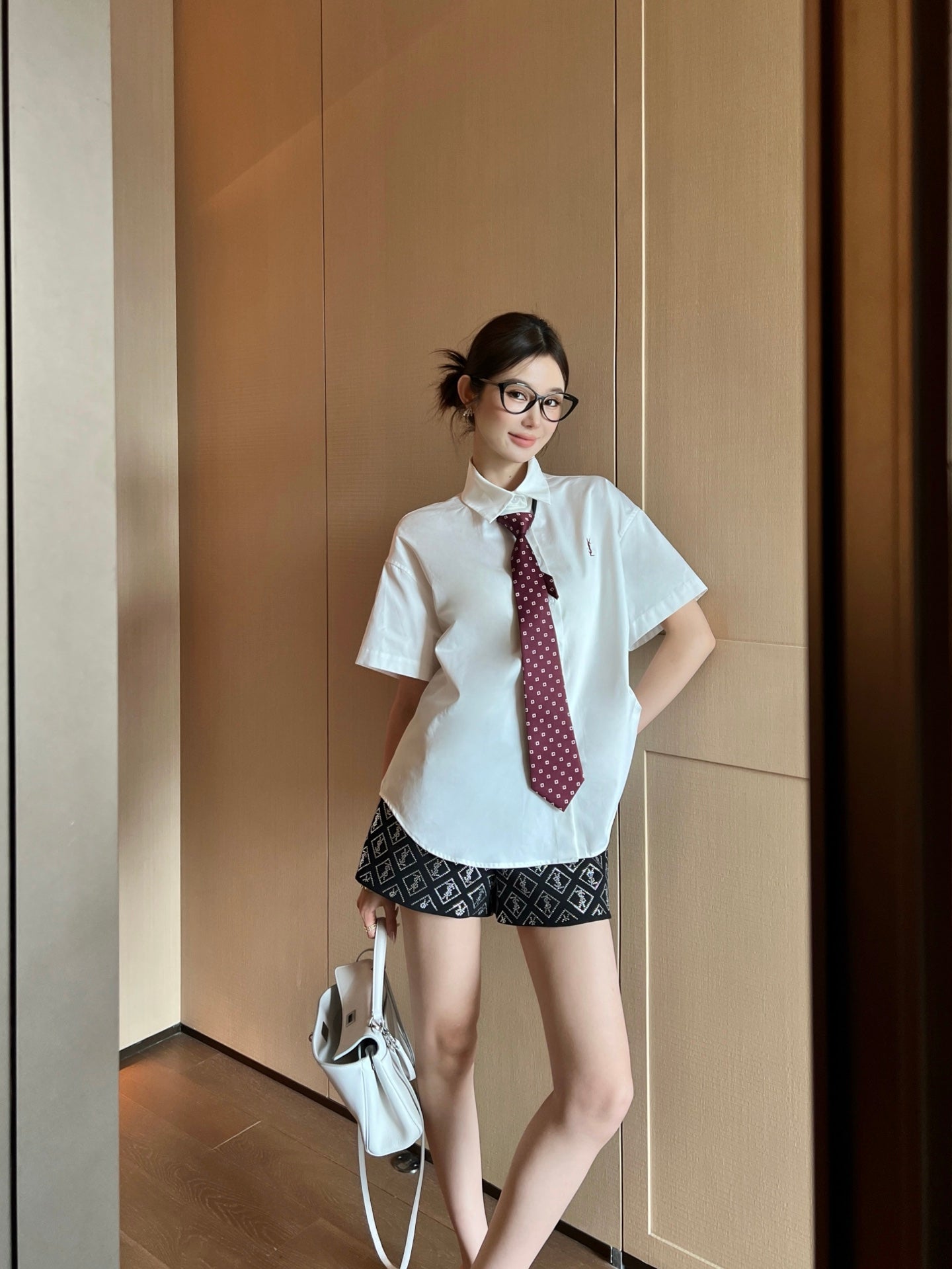 YS* 25ss shirt with tie