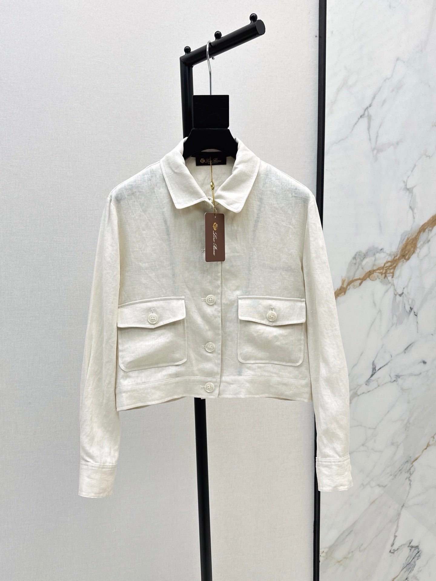 Lor*P 25ss linen jacket