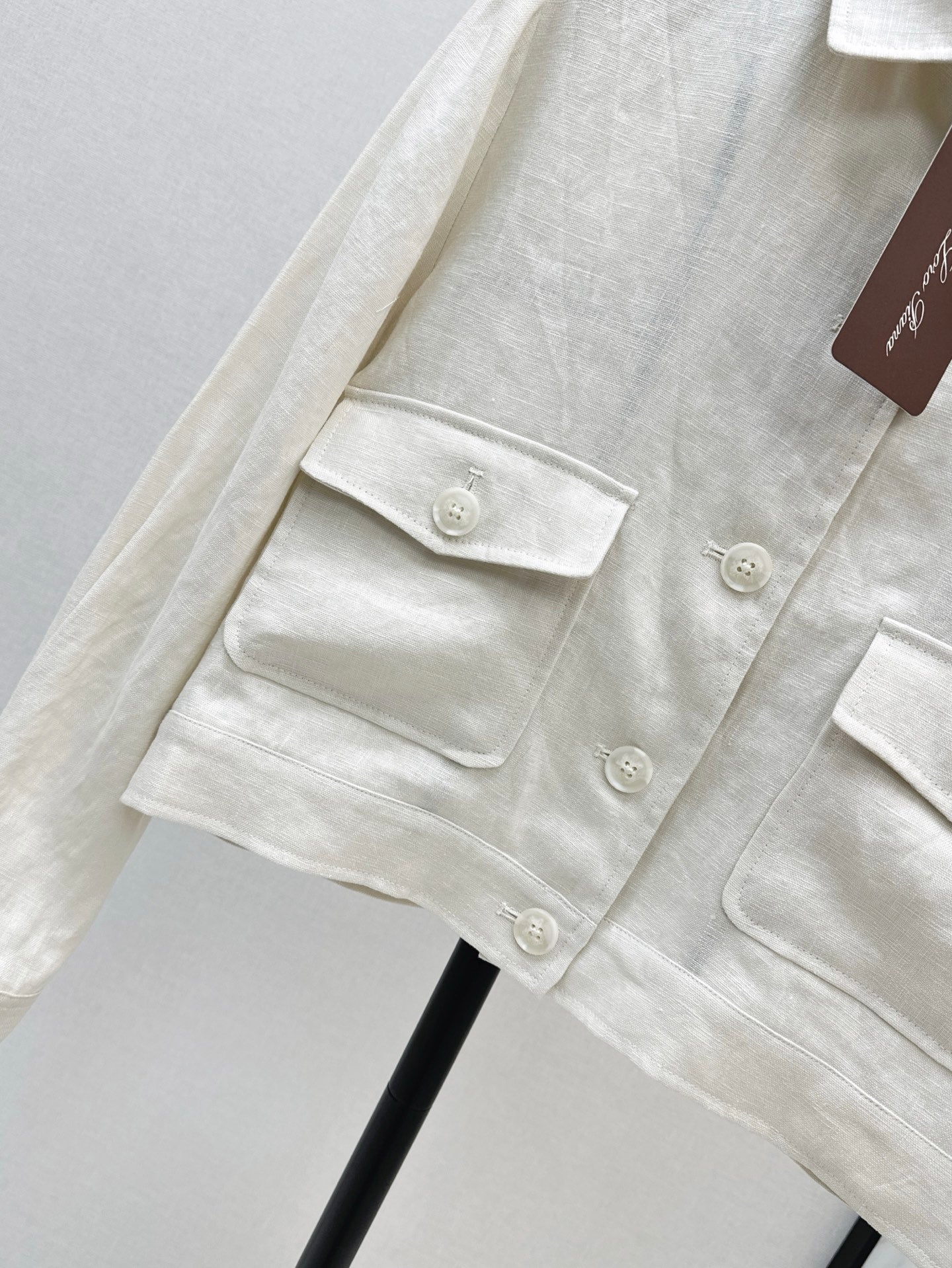 Lor*P 25ss linen jacket