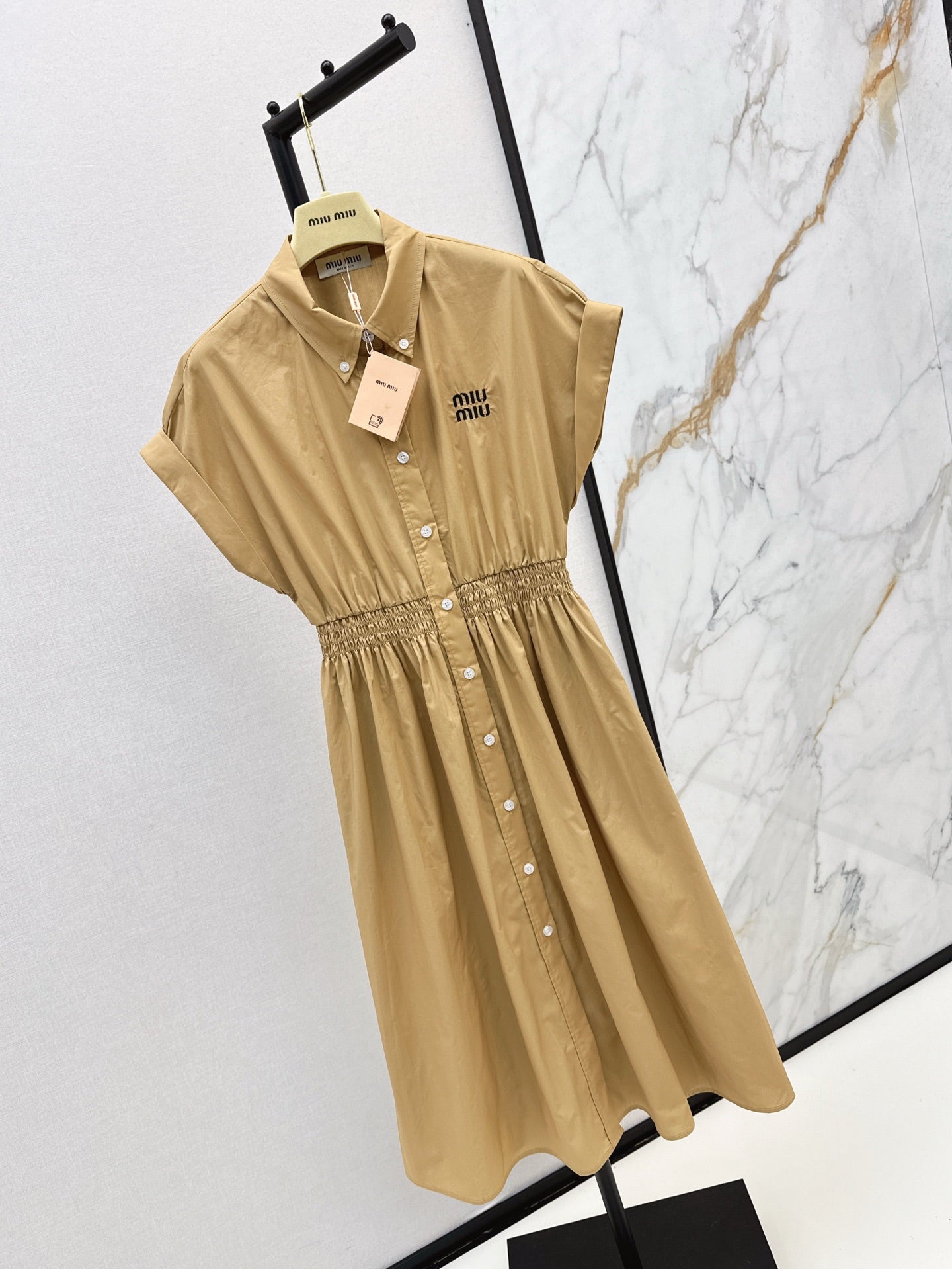 M*u 25ss elastic waist dress