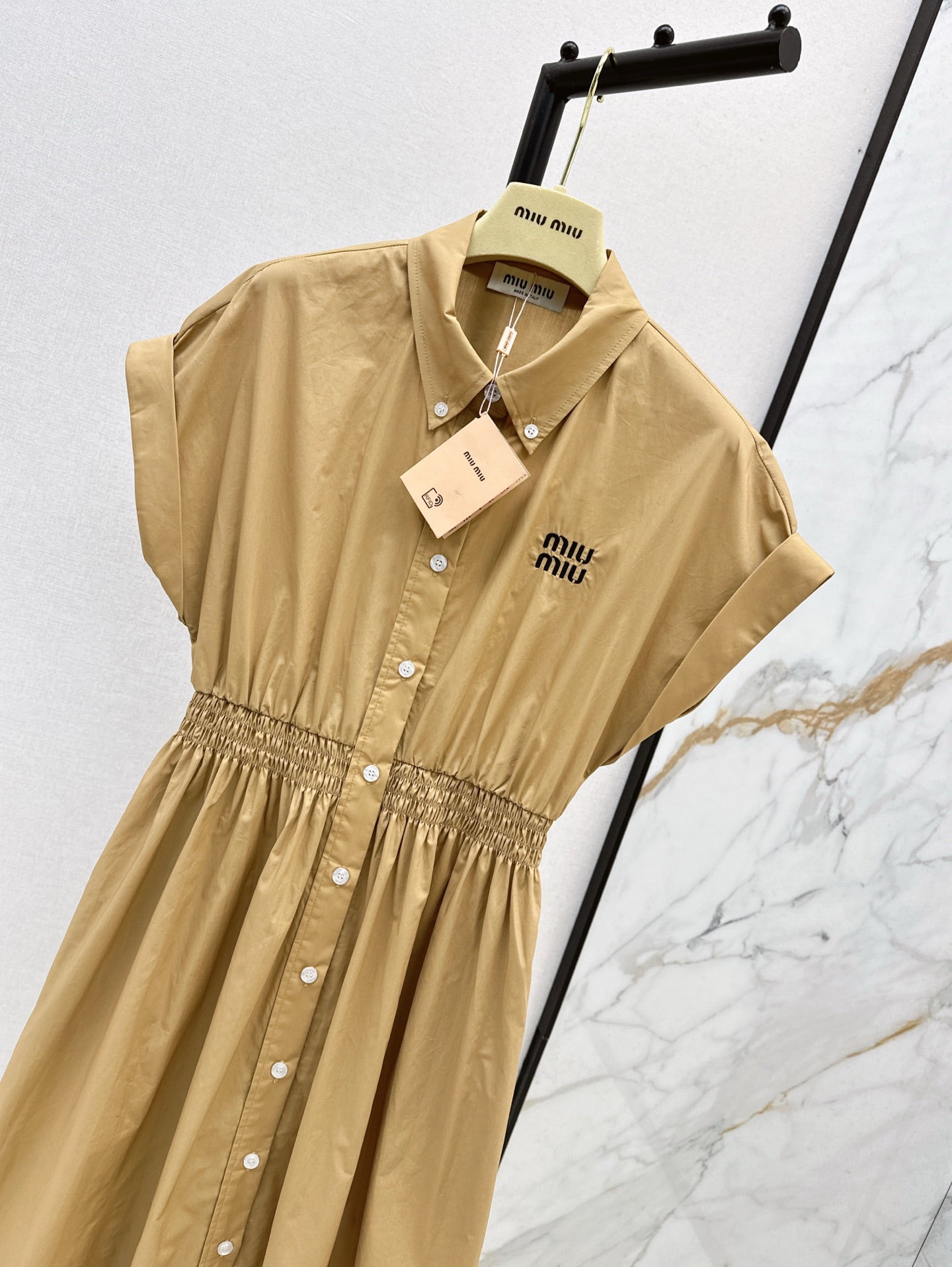 M*u 25ss elastic waist dress
