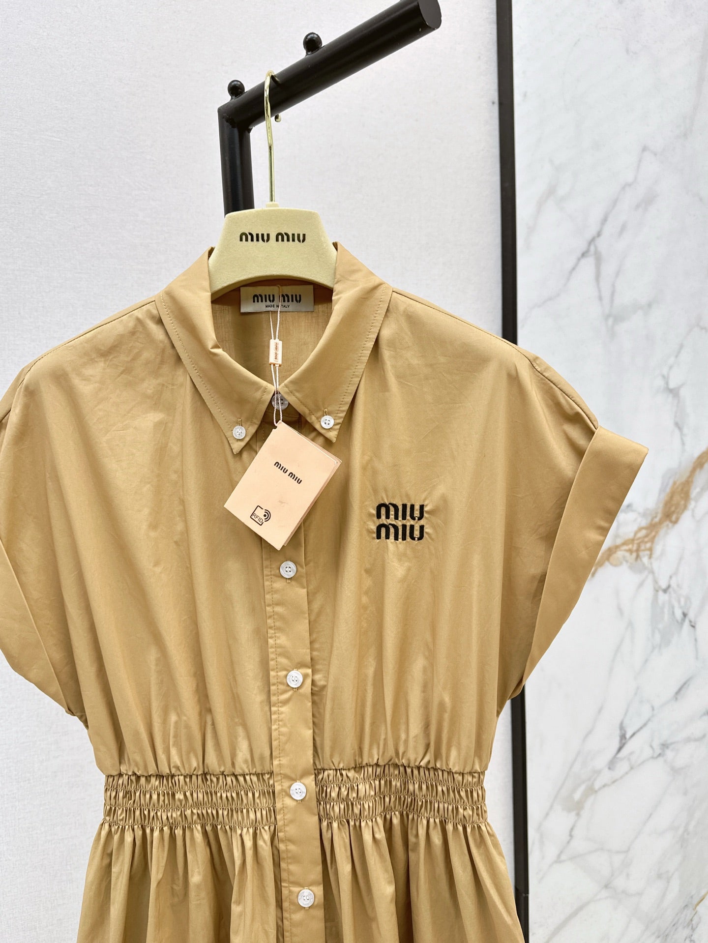 M*u 25ss elastic waist dress