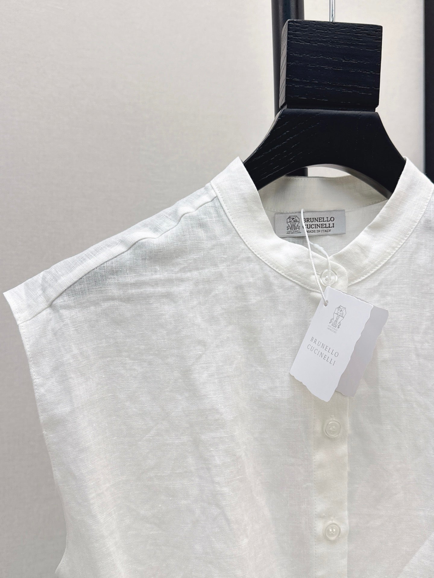 Lor*P 25ss linen belted vest