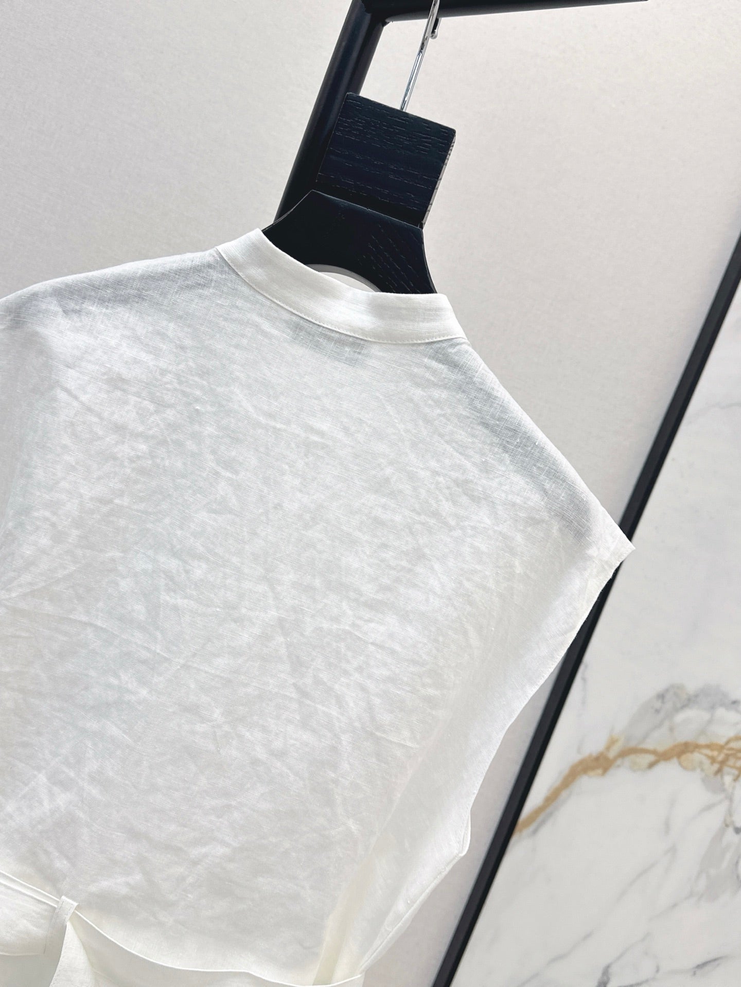 Lor*P 25ss linen belted vest