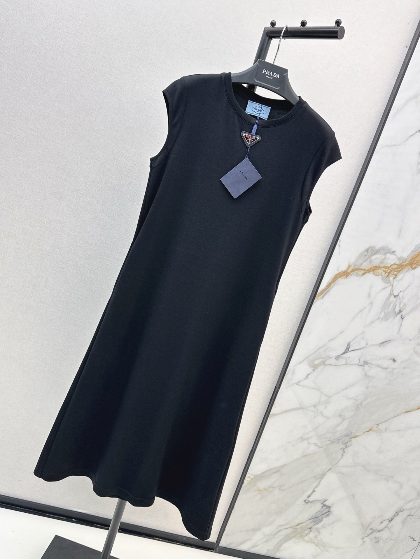 Pra* 25ss ribbed jersey dress