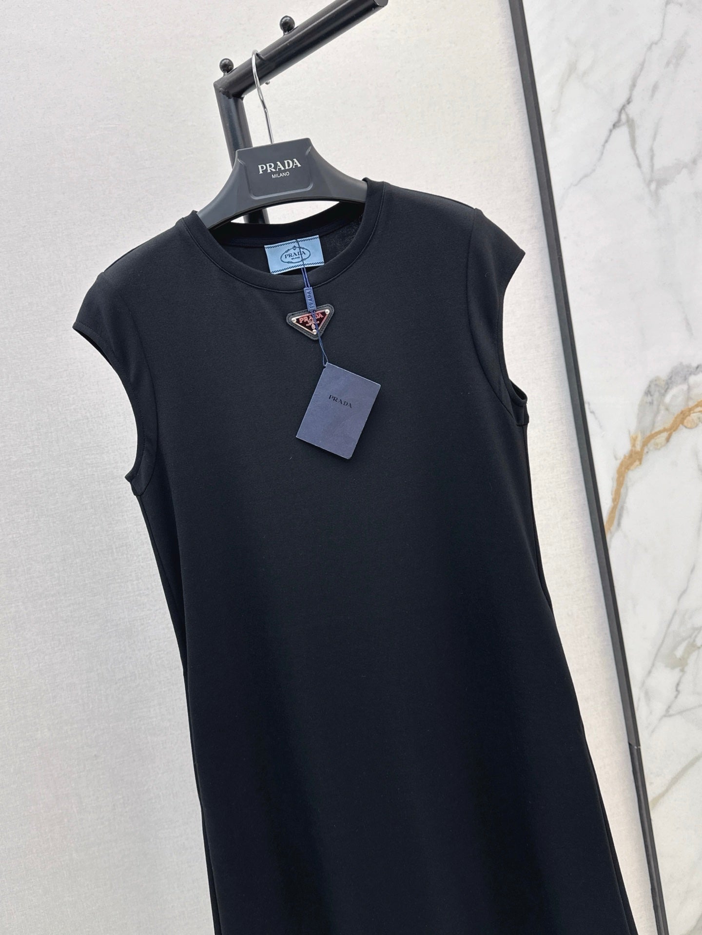 Pra* 25ss ribbed jersey dress