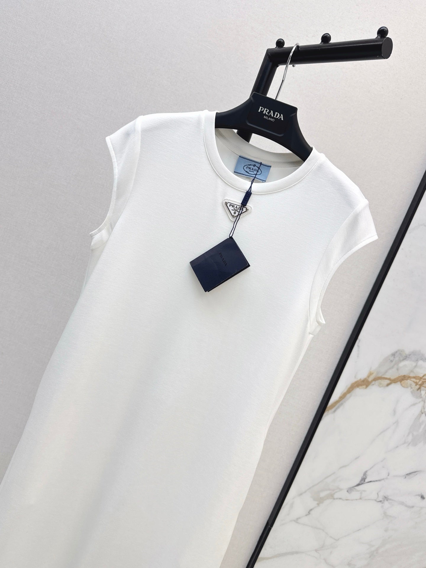 Pra* 25ss ribbed jersey dress