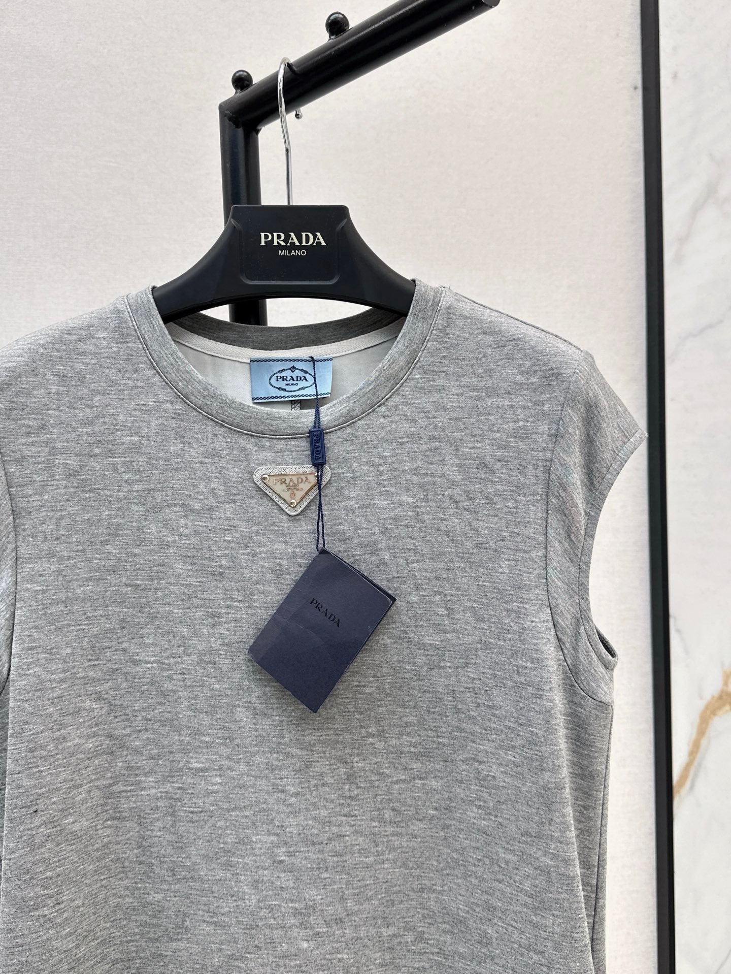 Pra* 25ss ribbed jersey dress