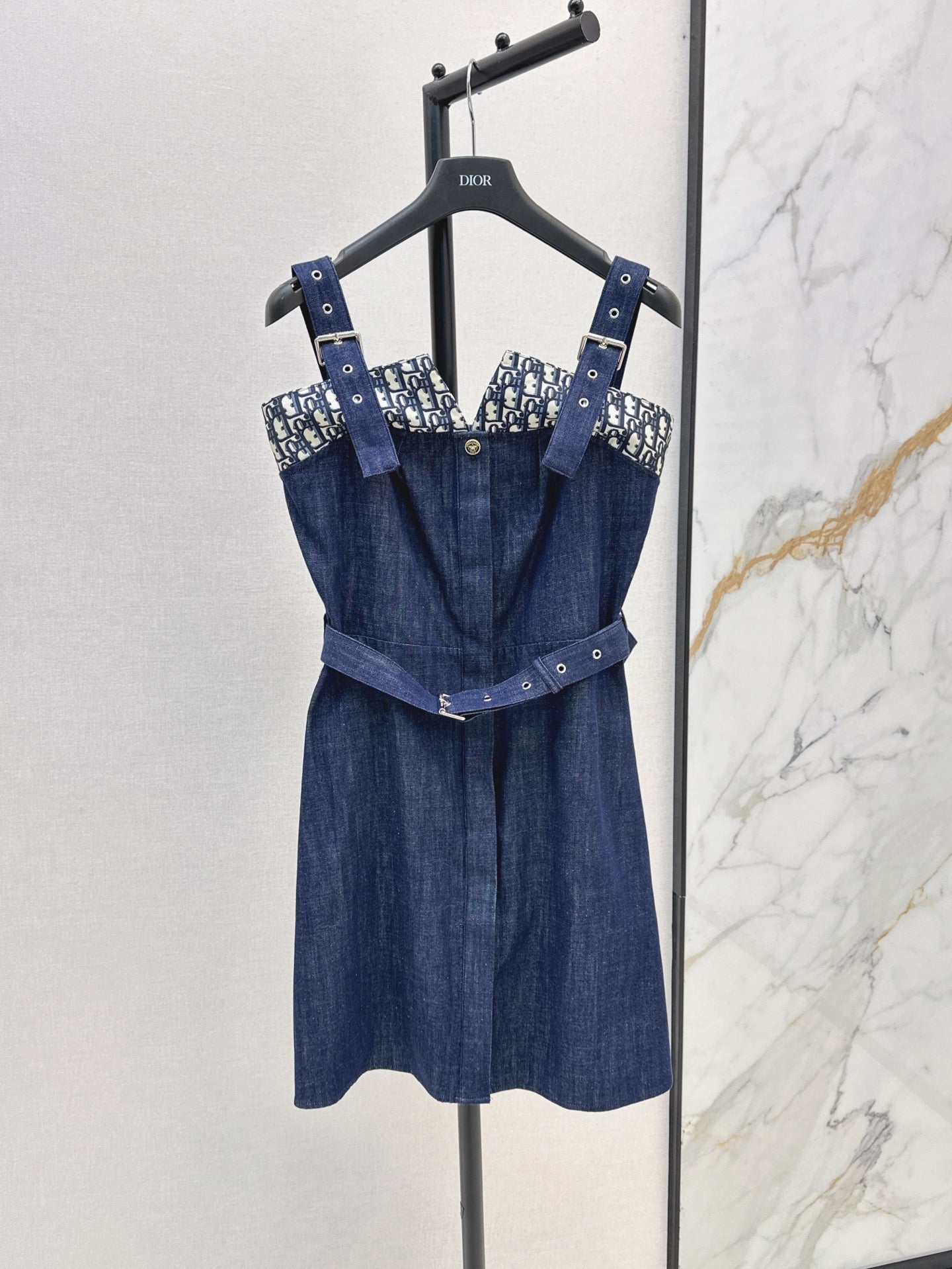 D*r denim mini-dress