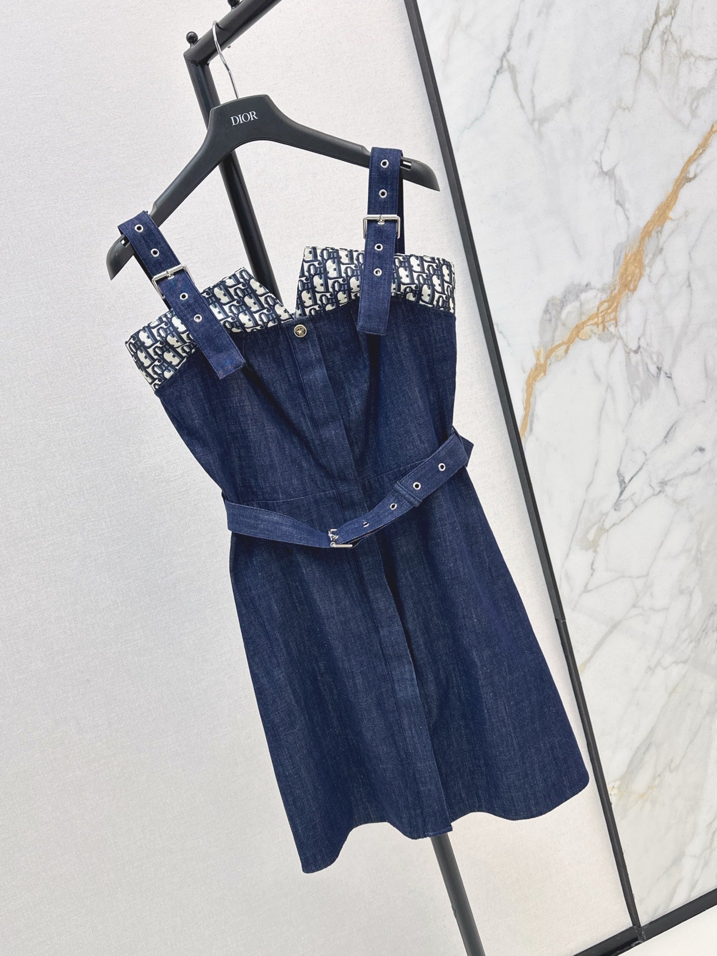 D*r denim mini-dress