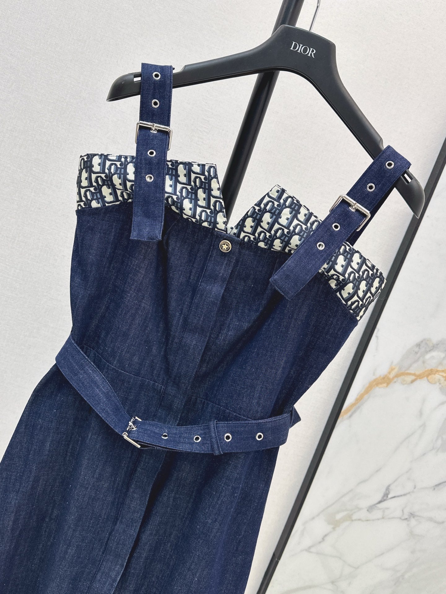 D*r denim mini-dress