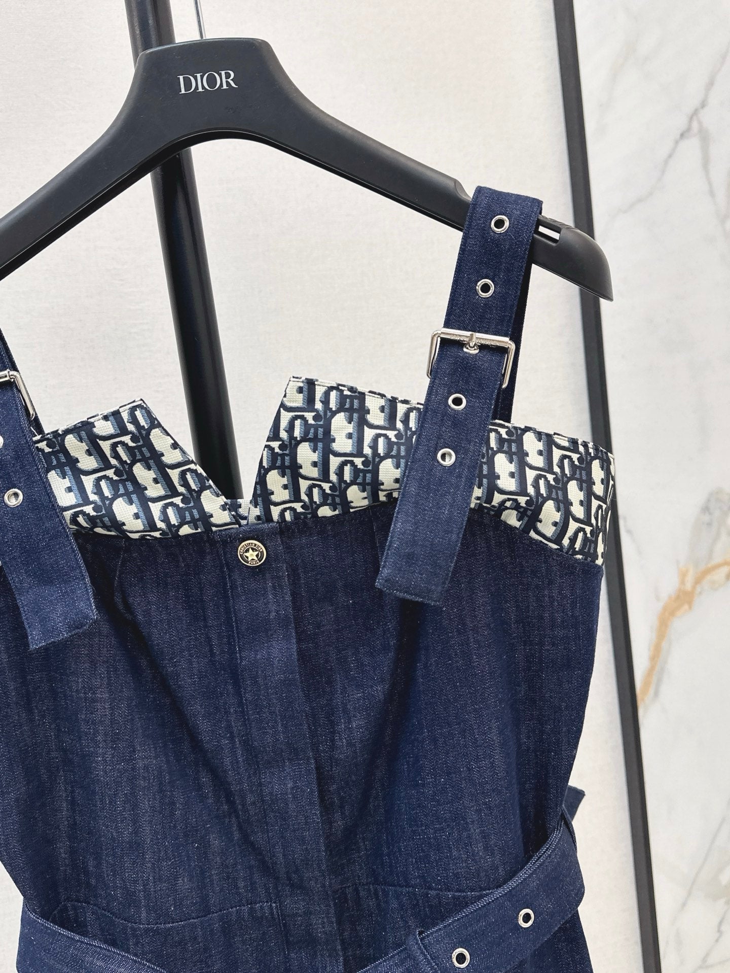 D*r denim mini-dress