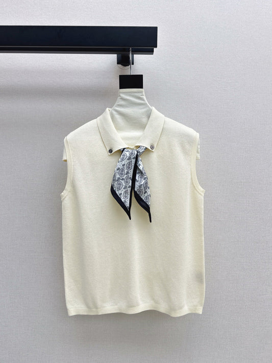 D*r scarves knit vest